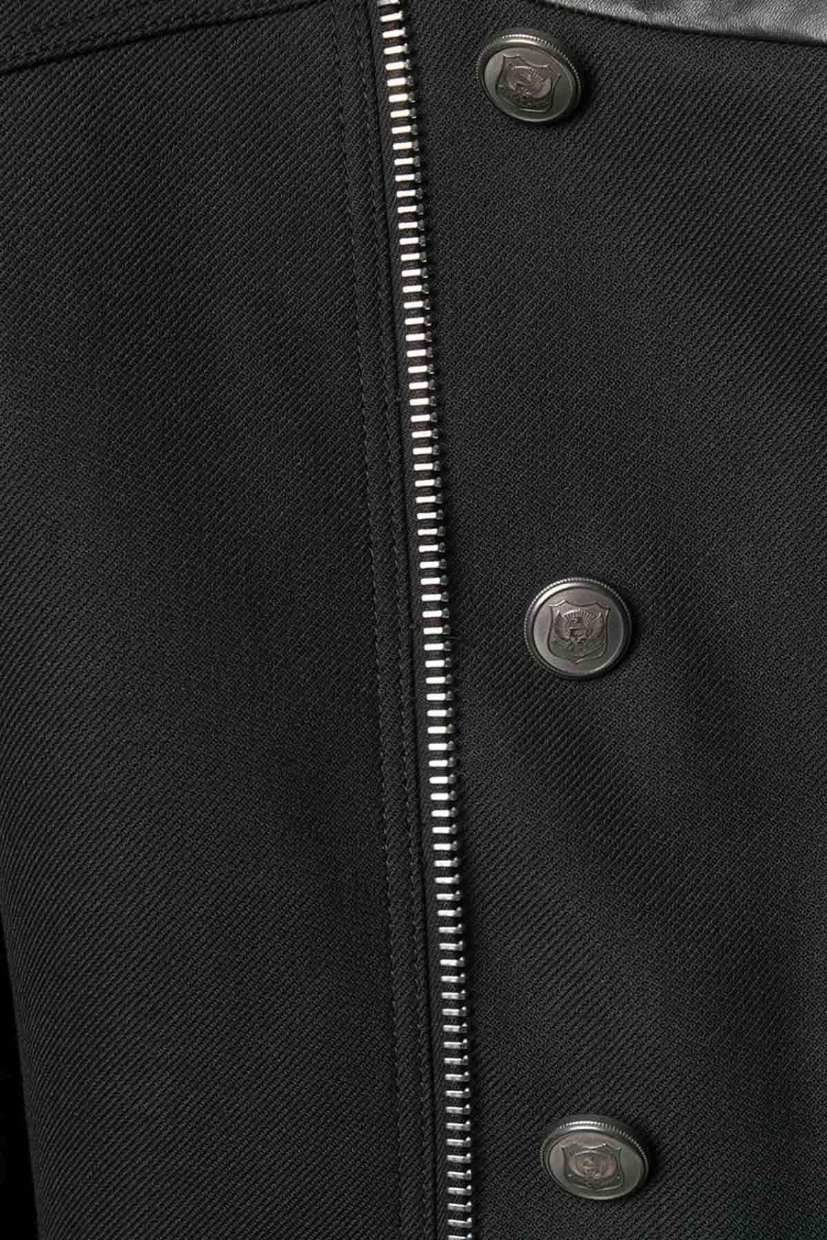 Les Hommes Deri Yaka Kaban-Libas Trendy Fashion Store