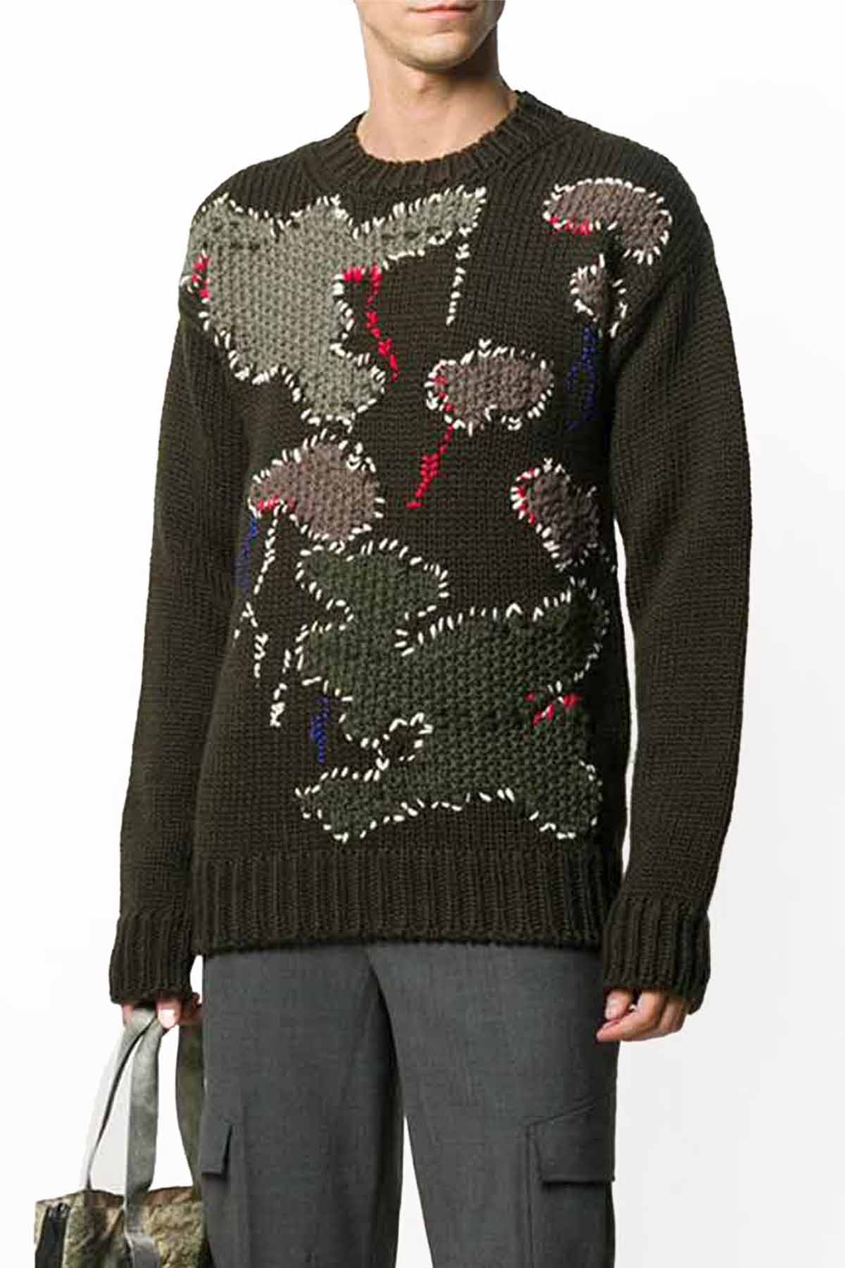 Les Hommes Patchwork Triko-Libas Trendy Fashion Store