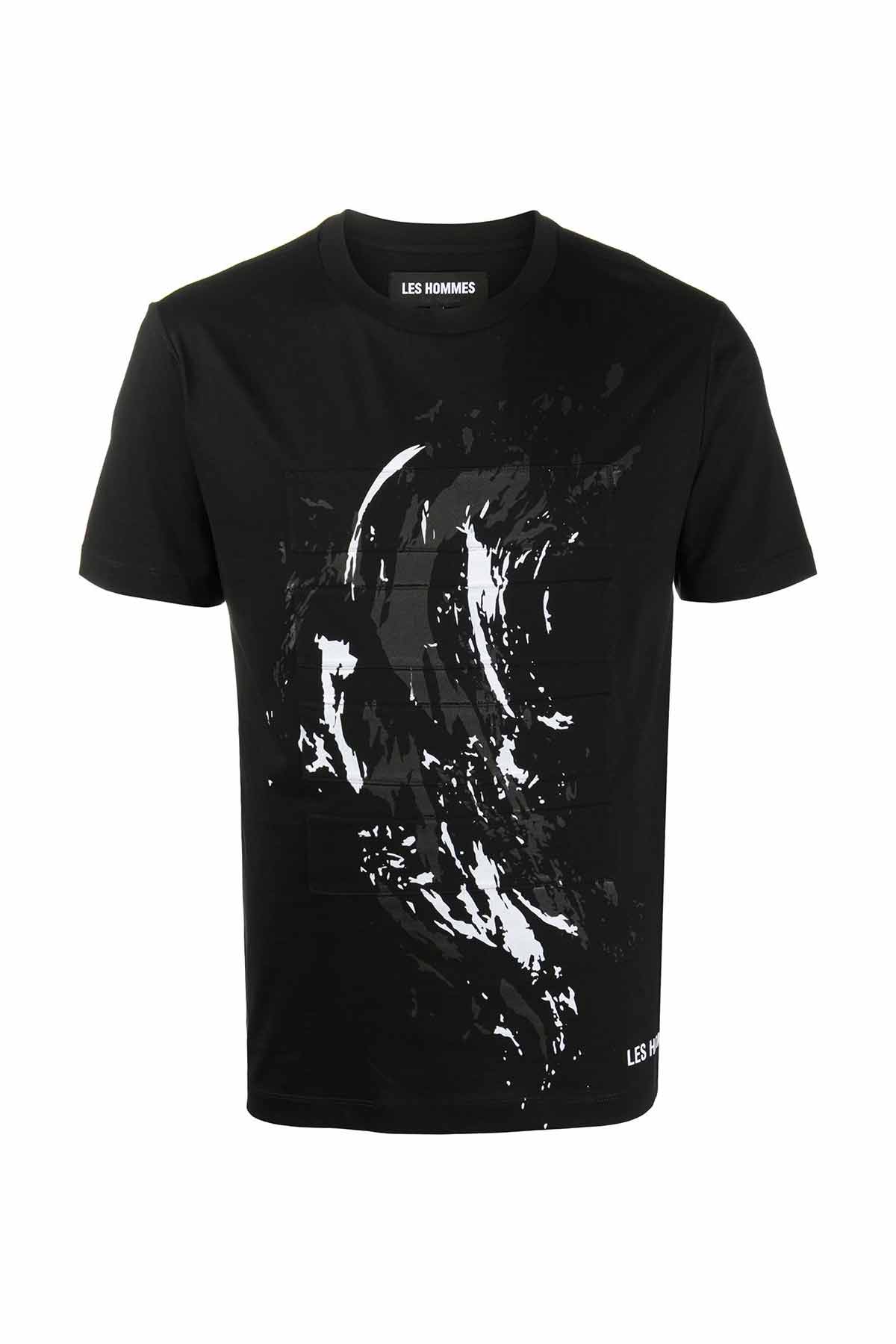 Les Hommes Boya Efektli T-shirt-Libas Trendy Fashion Store
