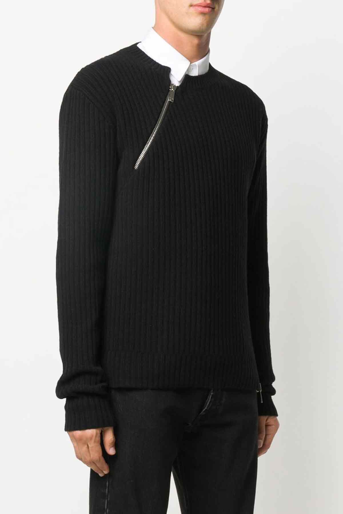 Les Hommes Fermuar Detaylı Yaka Triko-Libas Trendy Fashion Store