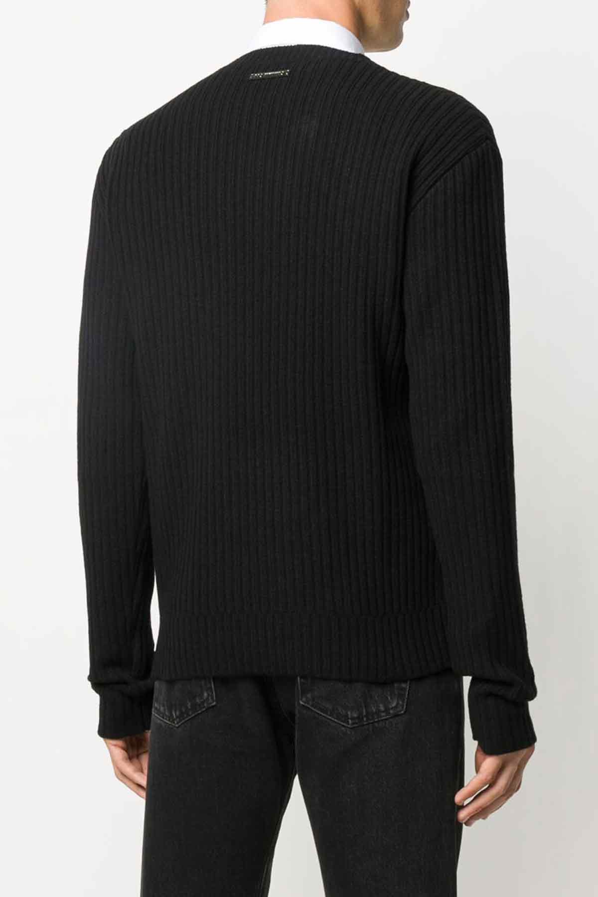 Les Hommes Fermuar Detaylı Yaka Triko-Libas Trendy Fashion Store