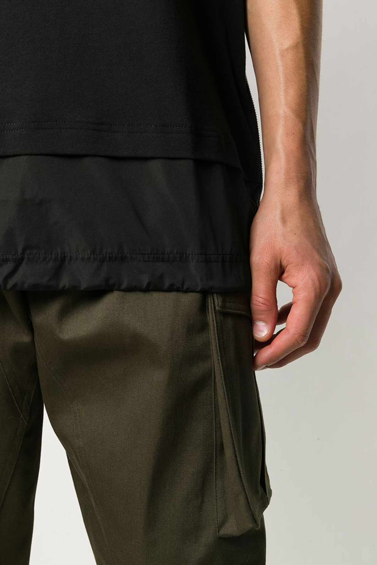 Les Hommes Büzgü Detaylı T-shirt-Libas Trendy Fashion Store