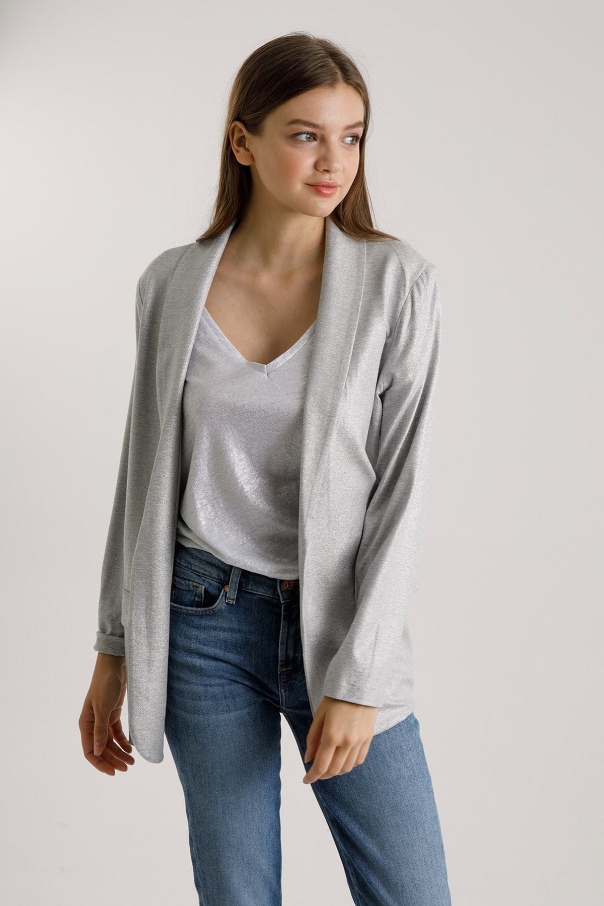 Majestic Şal Yaka Streç Ceket-Libas Trendy Fashion Store