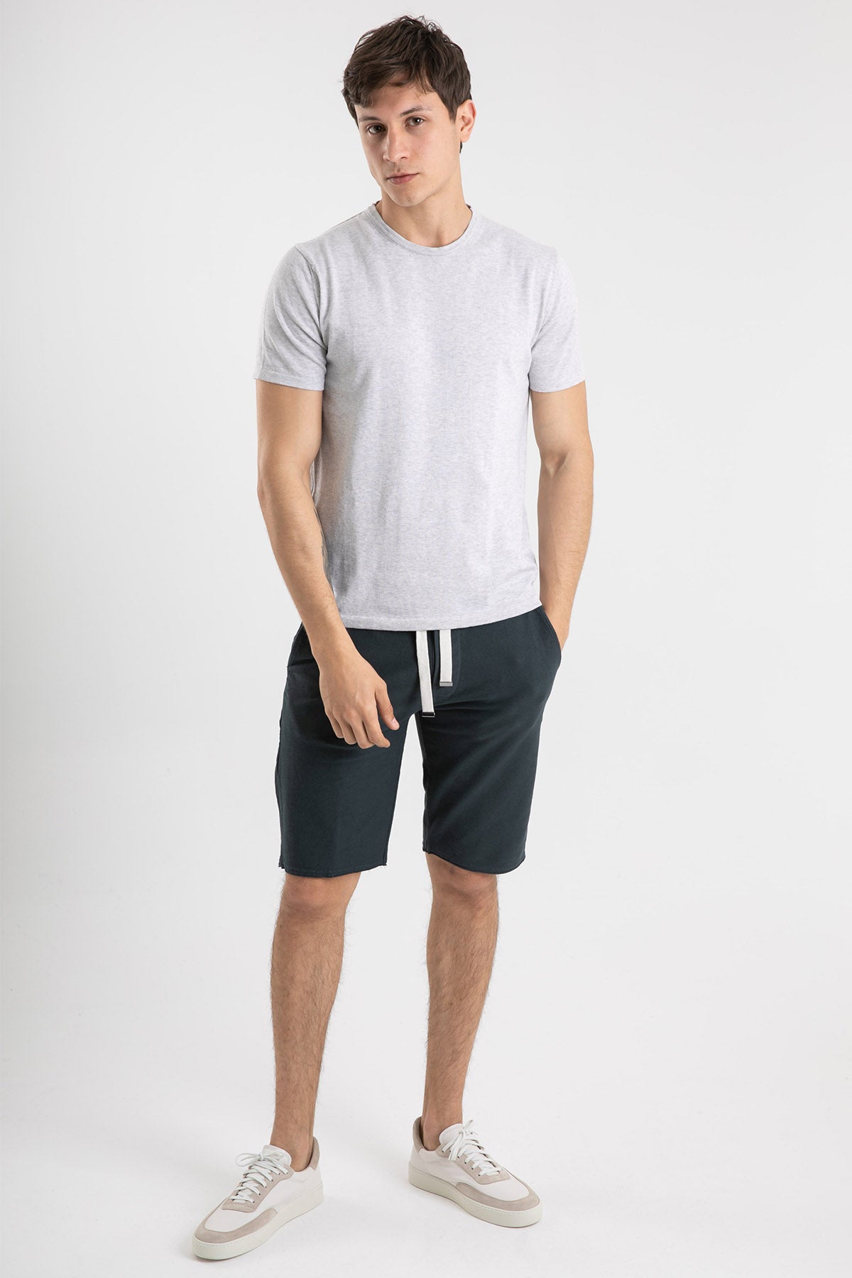 Manifattura Yuvarlak Yaka Kısa Kollu T-shirt-Libas Trendy Fashion Store