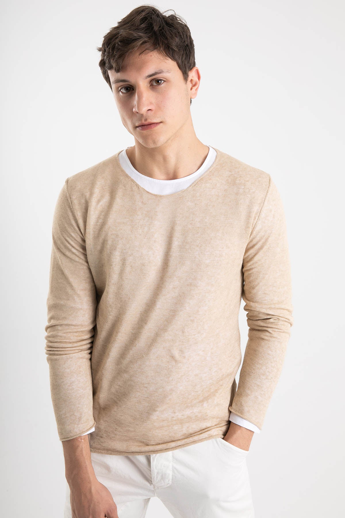 Manifattura T-shirt İçli Keten Triko-Libas Trendy Fashion Store