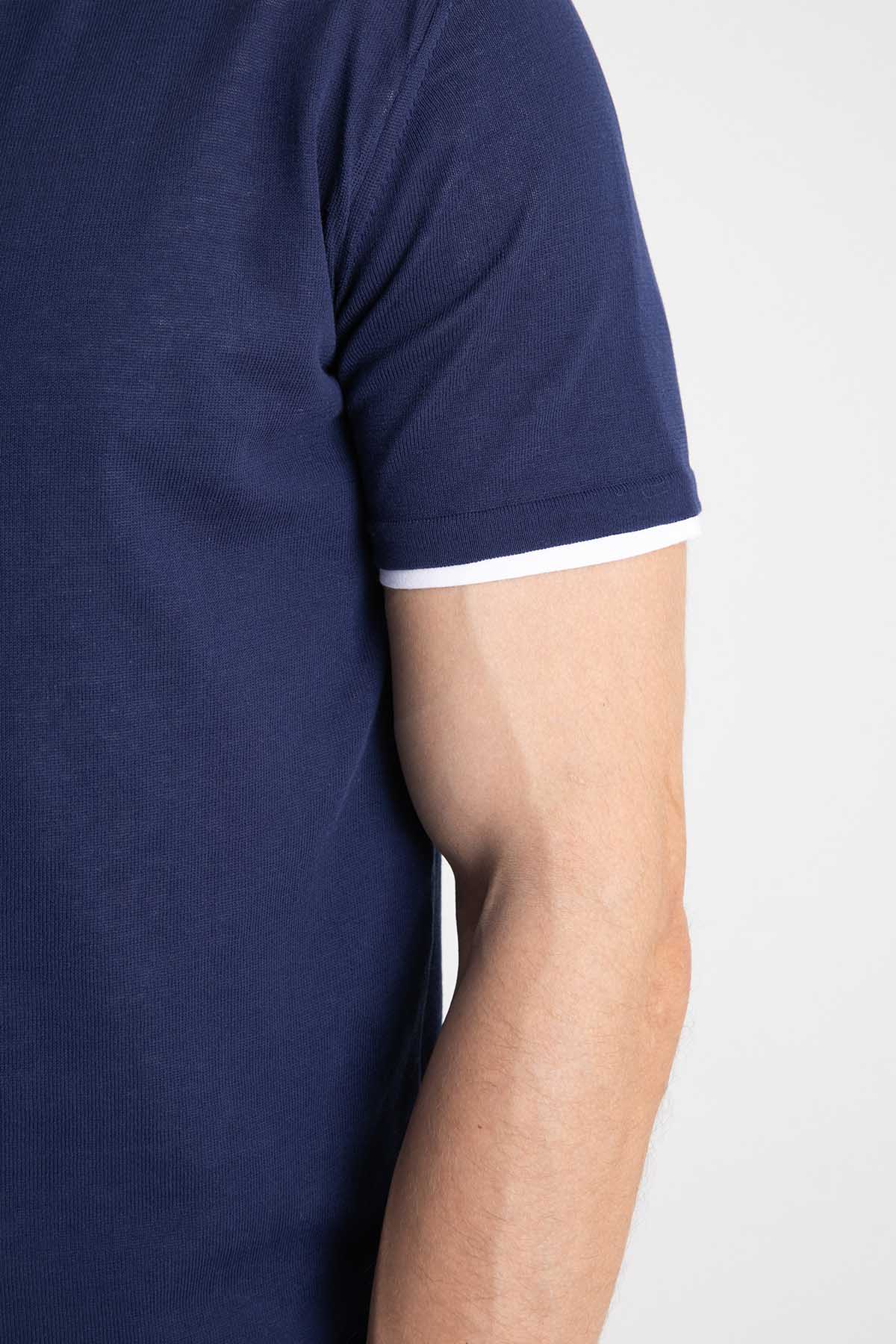 Manifattura Polo Yaka T-shirt İçli Triko Gömlek-Libas Trendy Fashion Store