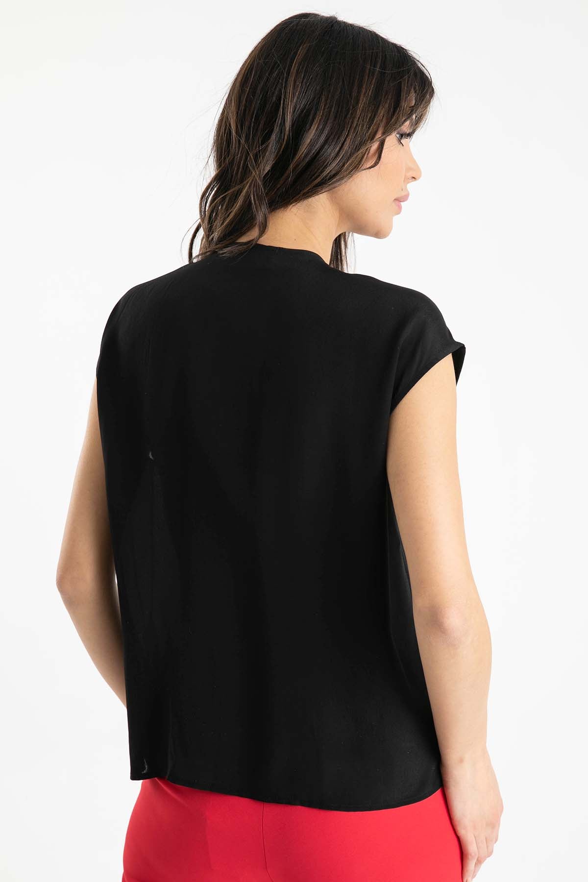 Liu Jo Zincir Yaka Aksesuarlı Gömlek-Libas Trendy Fashion Store