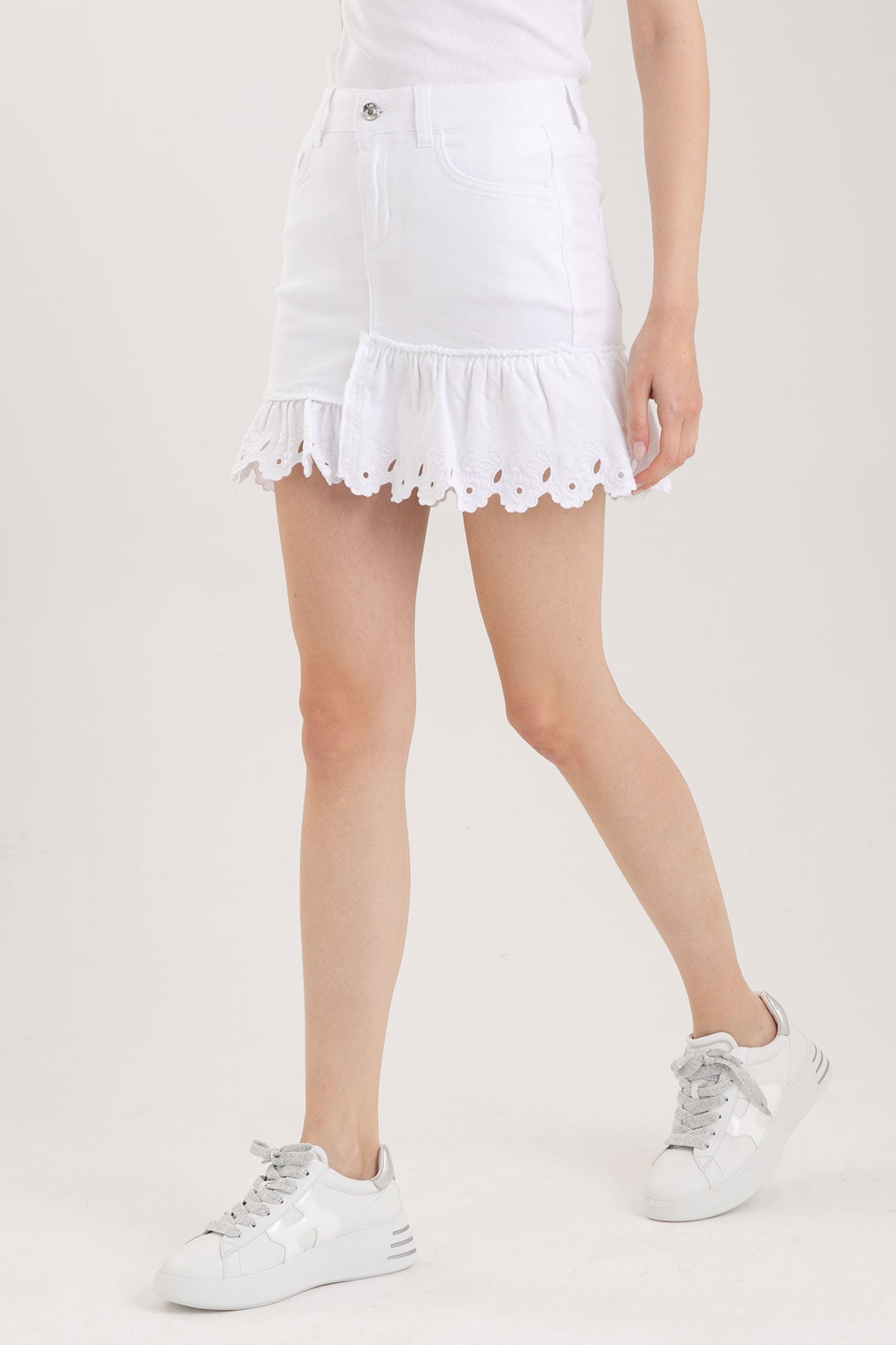 Liu Jo Fisto İşlemeli Etek-Libas Trendy Fashion Store