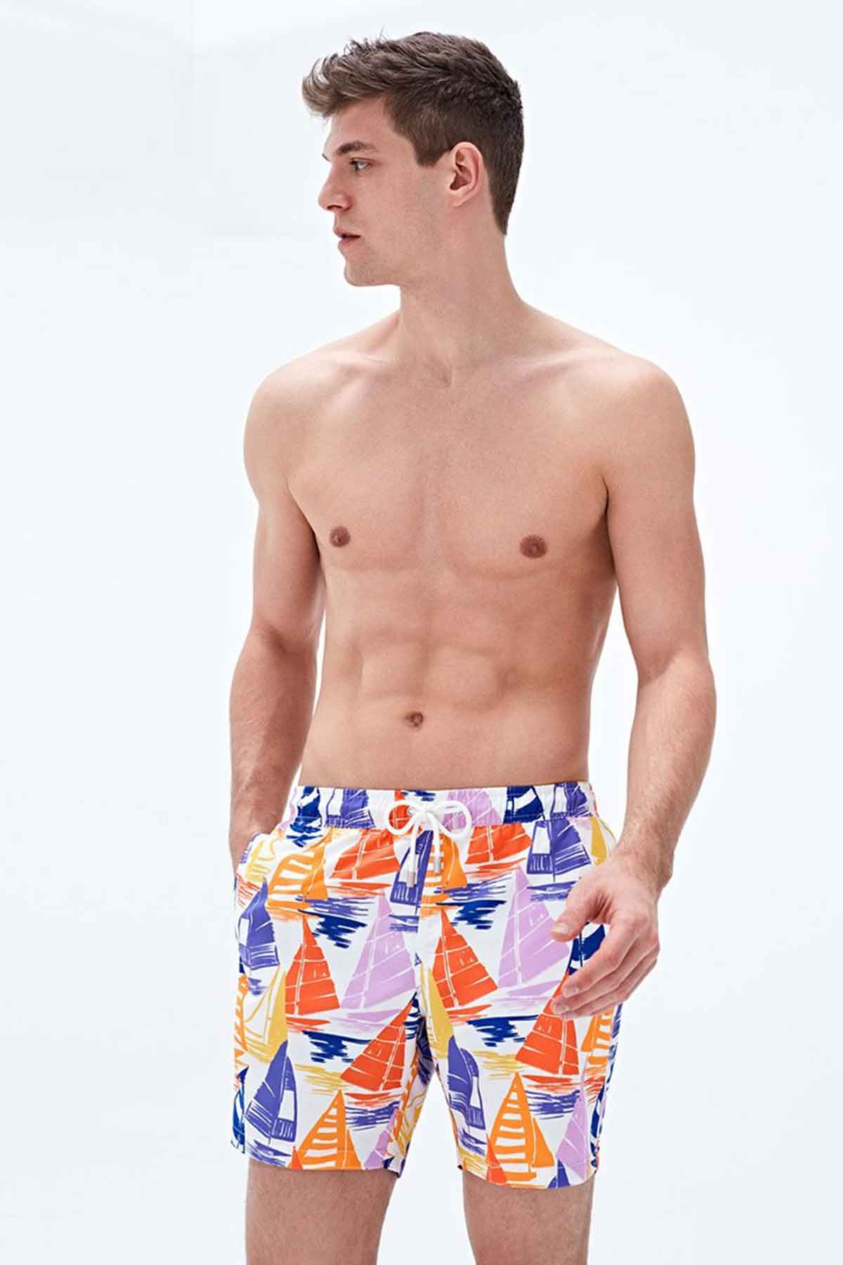 Bluemint Arthus Sunset Sailor Şort Mayo-Libas Trendy Fashion Store