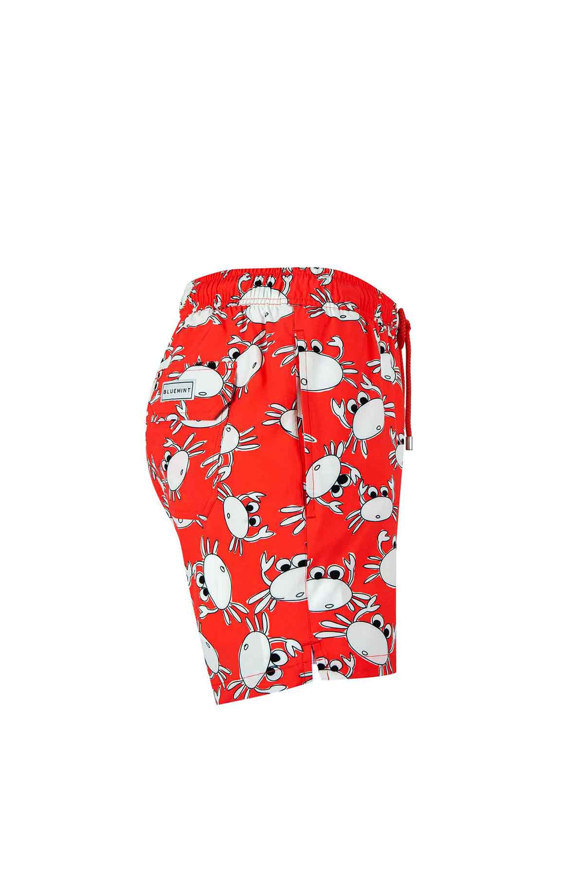 Bluemint Arthus Stretch Magenta Crab Şort Mayo-Libas Trendy Fashion Store