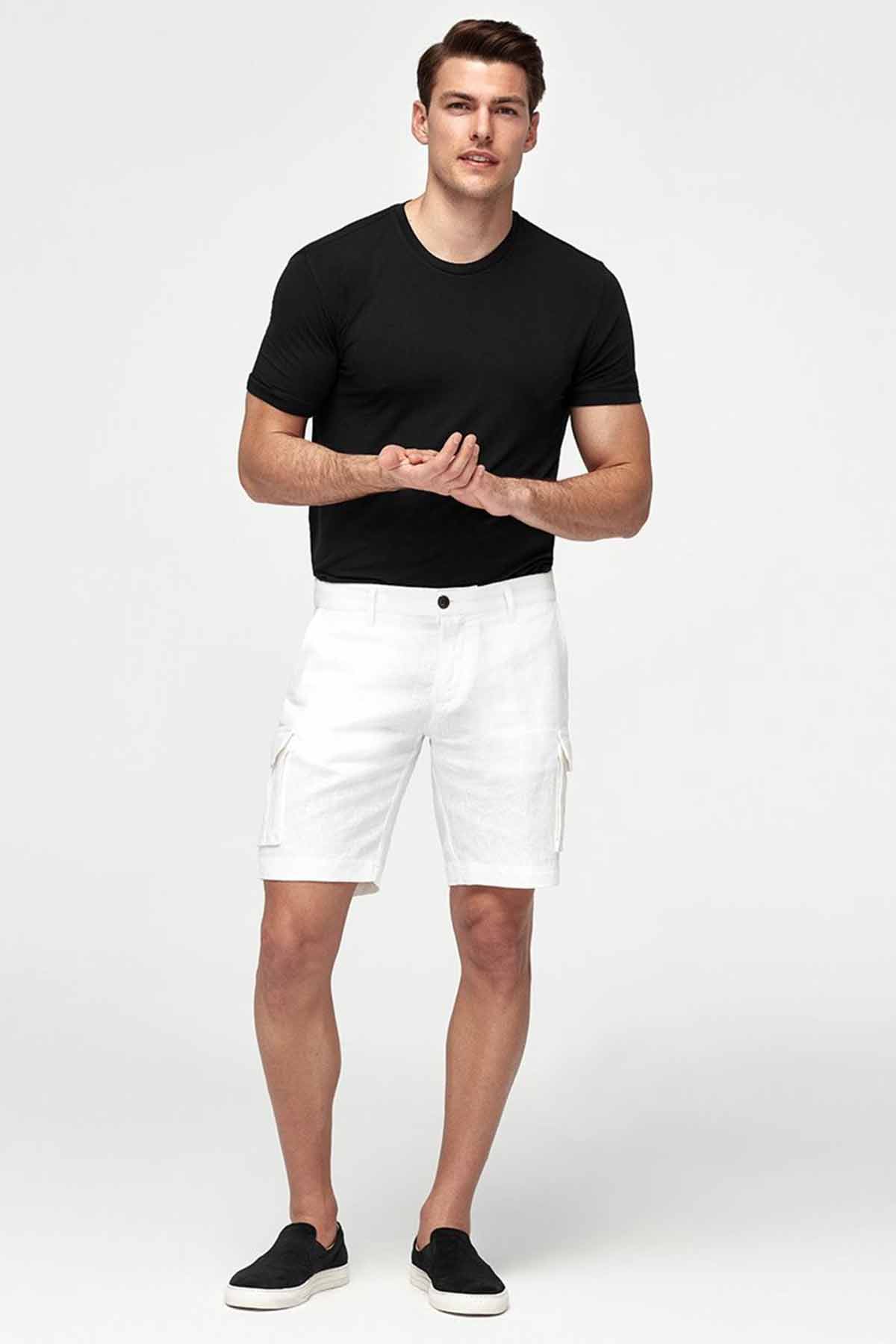 Bluemint Atil Custom Fit Streç T-shirt-Libas Trendy Fashion Store