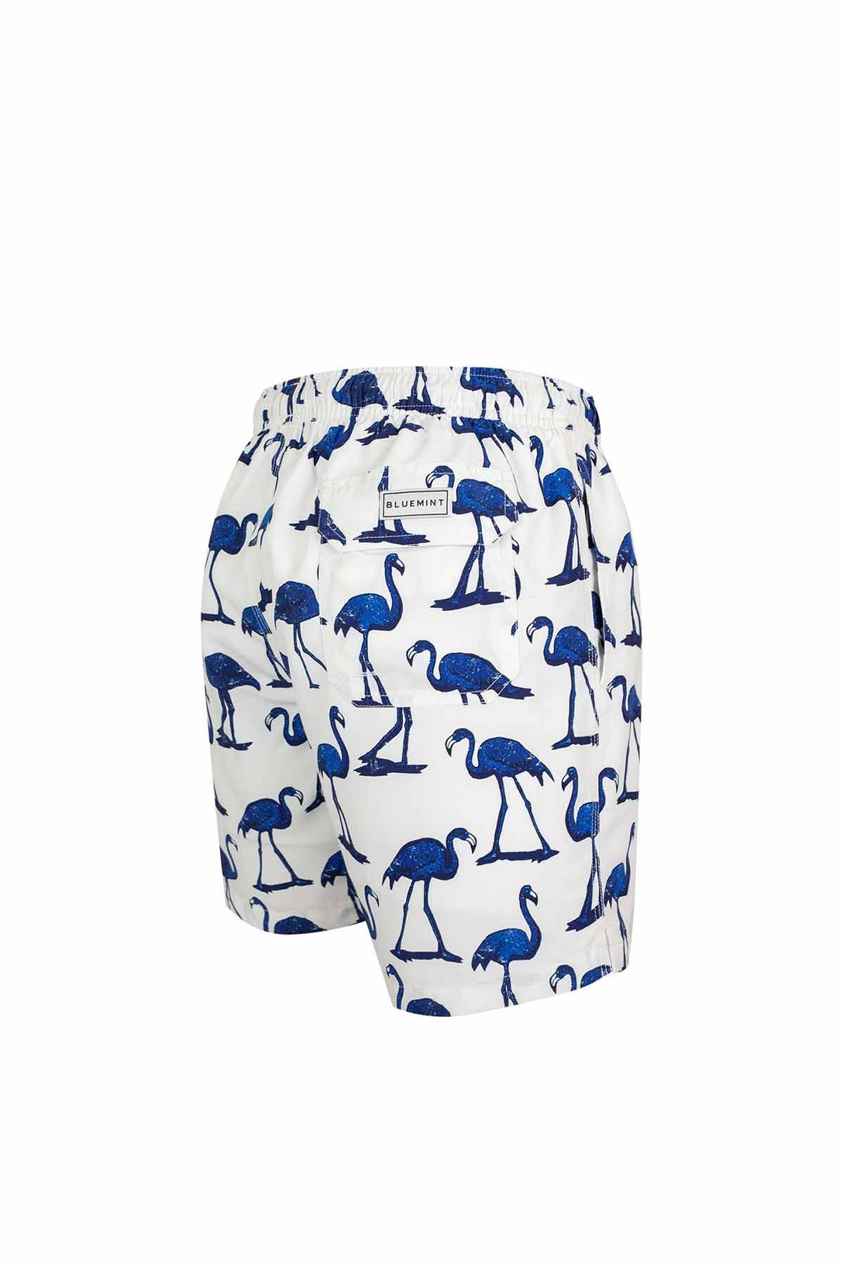 Bluemint Arthus Mono Flamingo Şort Mayo-Libas Trendy Fashion Store