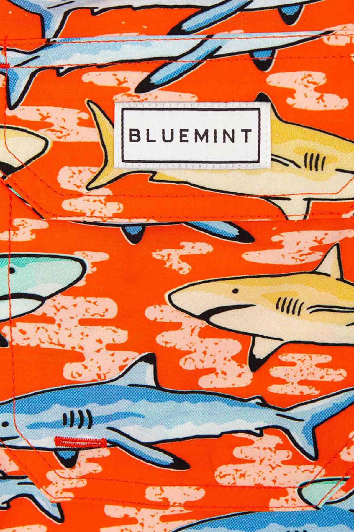 Bluemint Arthus Stretch Orange Shark Şort Mayo-Libas Trendy Fashion Store