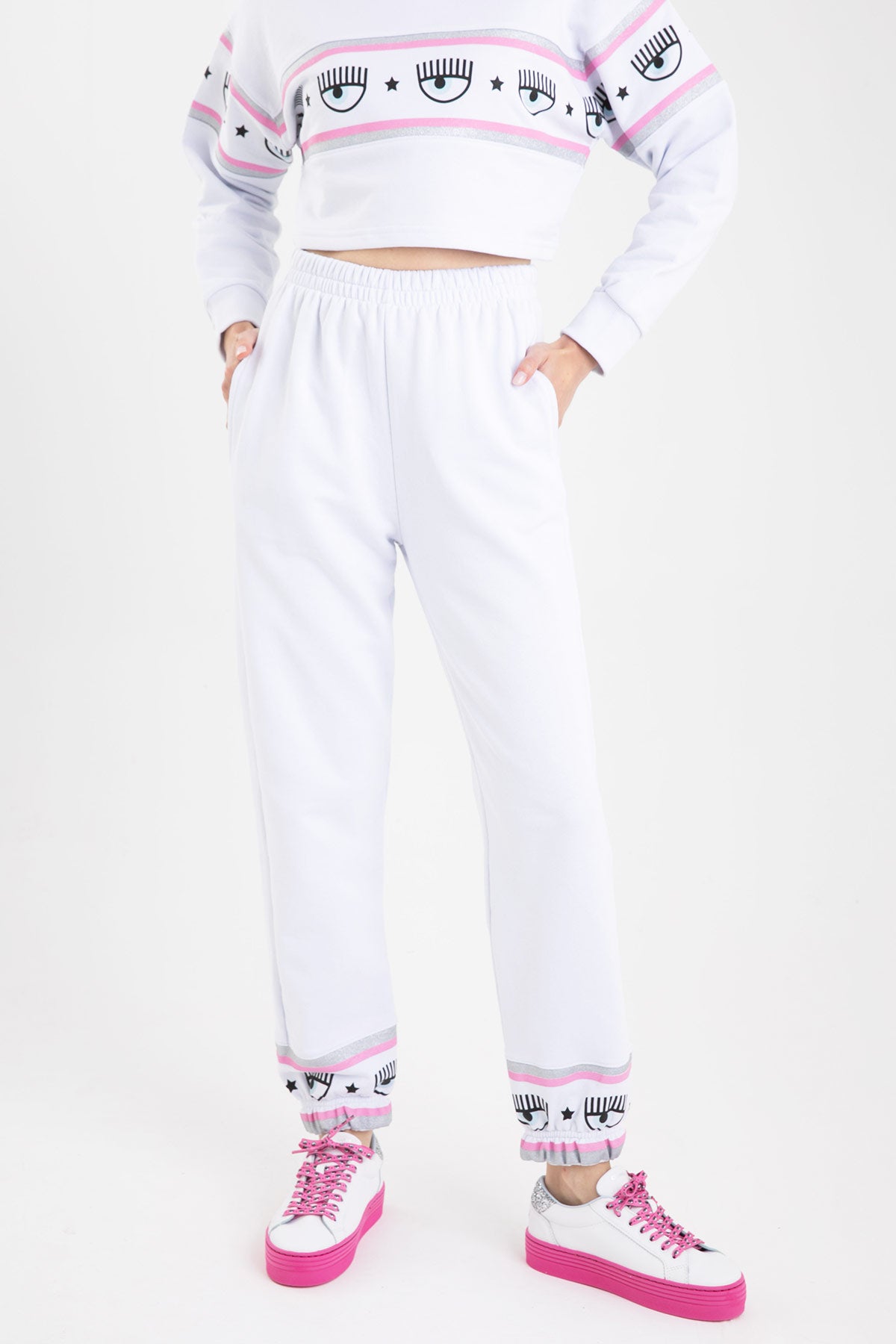 Chiara Ferragni Winking Eye Eşofman Altı-Libas Trendy Fashion Store