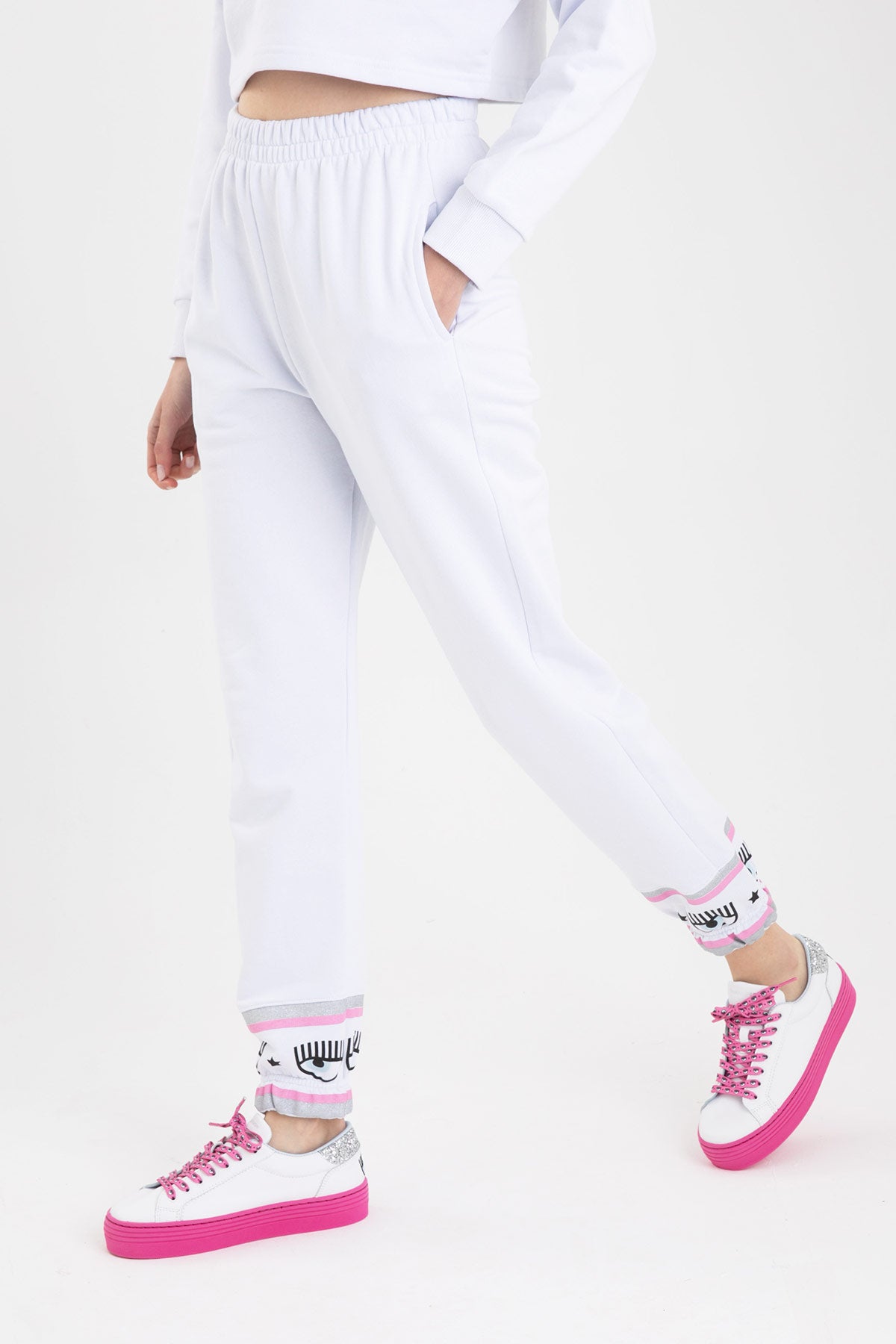 Chiara Ferragni Winking Eye Eşofman Altı-Libas Trendy Fashion Store