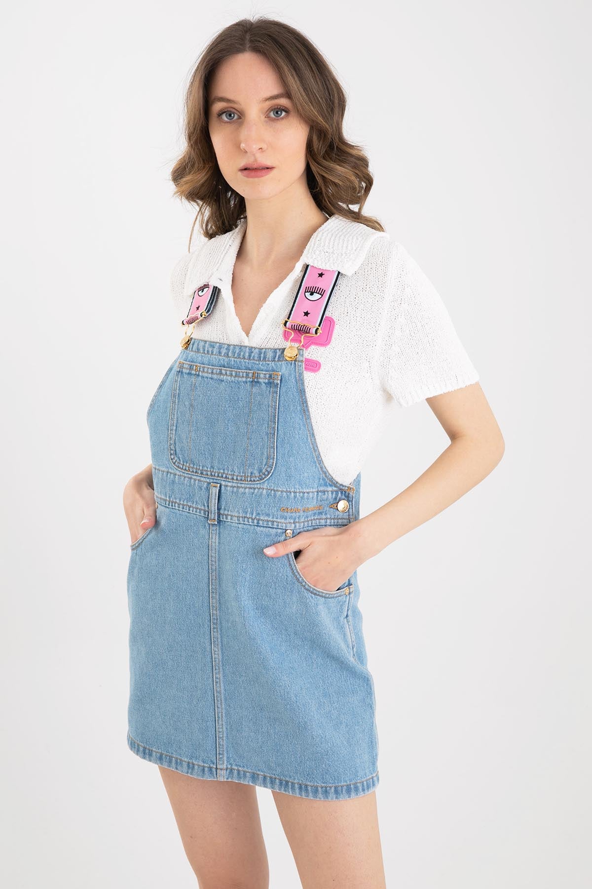 Chiara Ferragni Denim Salopet-Libas Trendy Fashion Store