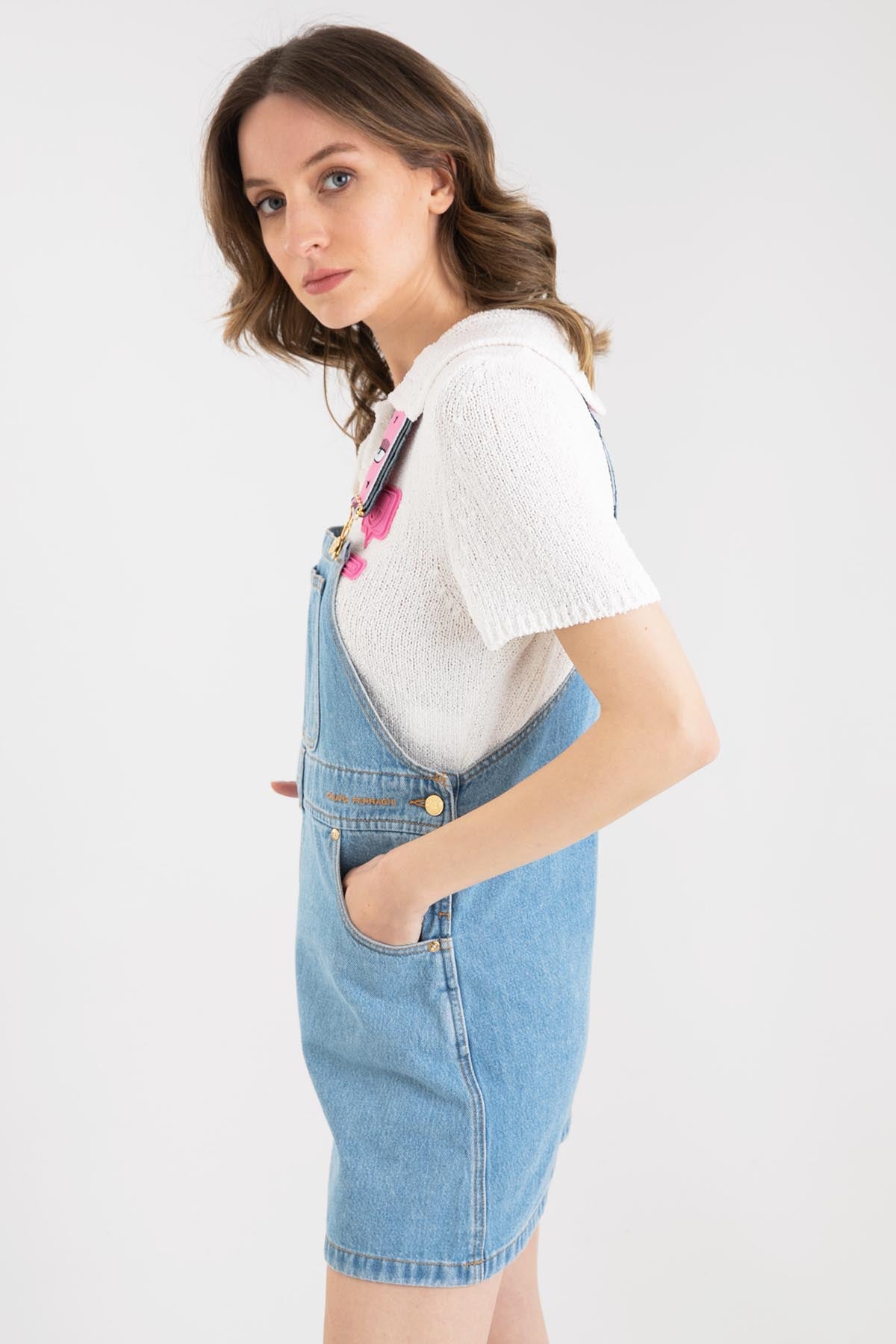 Chiara Ferragni Denim Salopet-Libas Trendy Fashion Store