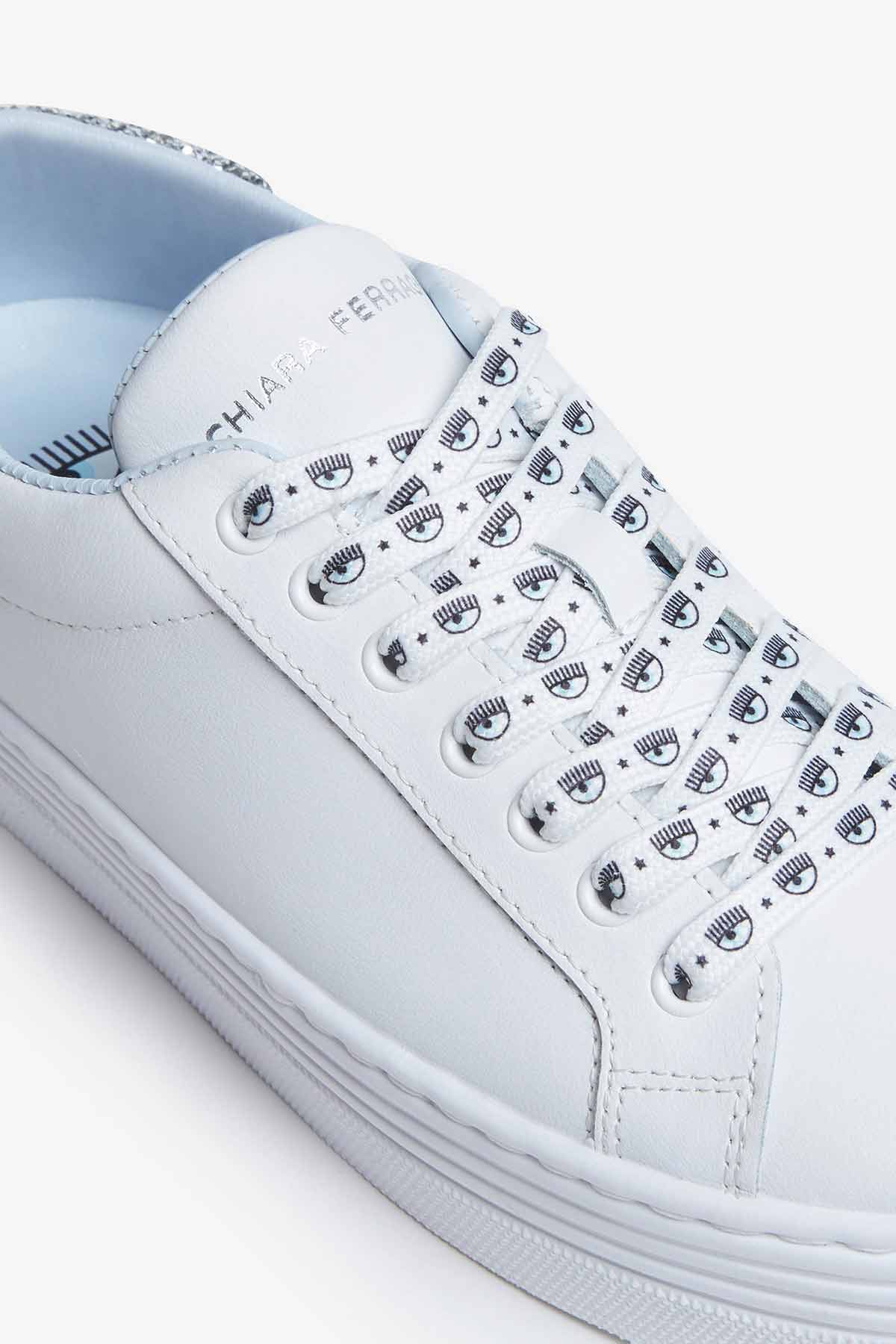 Chiara Ferragni Göz Logo Bağcıklı Sneaker Ayakkabı-Libas Trendy Fashion Store