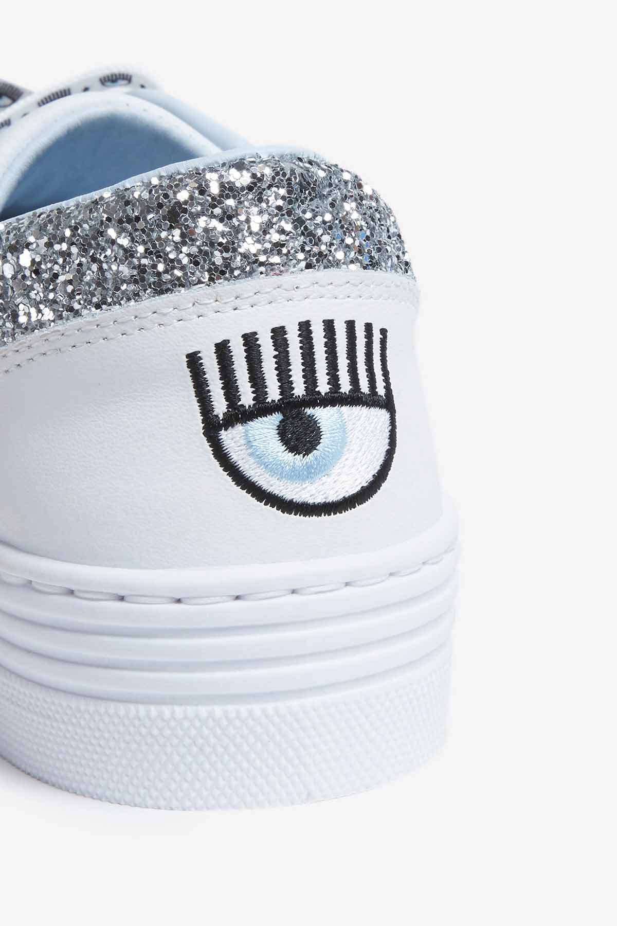 Chiara Ferragni Göz Logo Bağcıklı Sneaker Ayakkabı-Libas Trendy Fashion Store