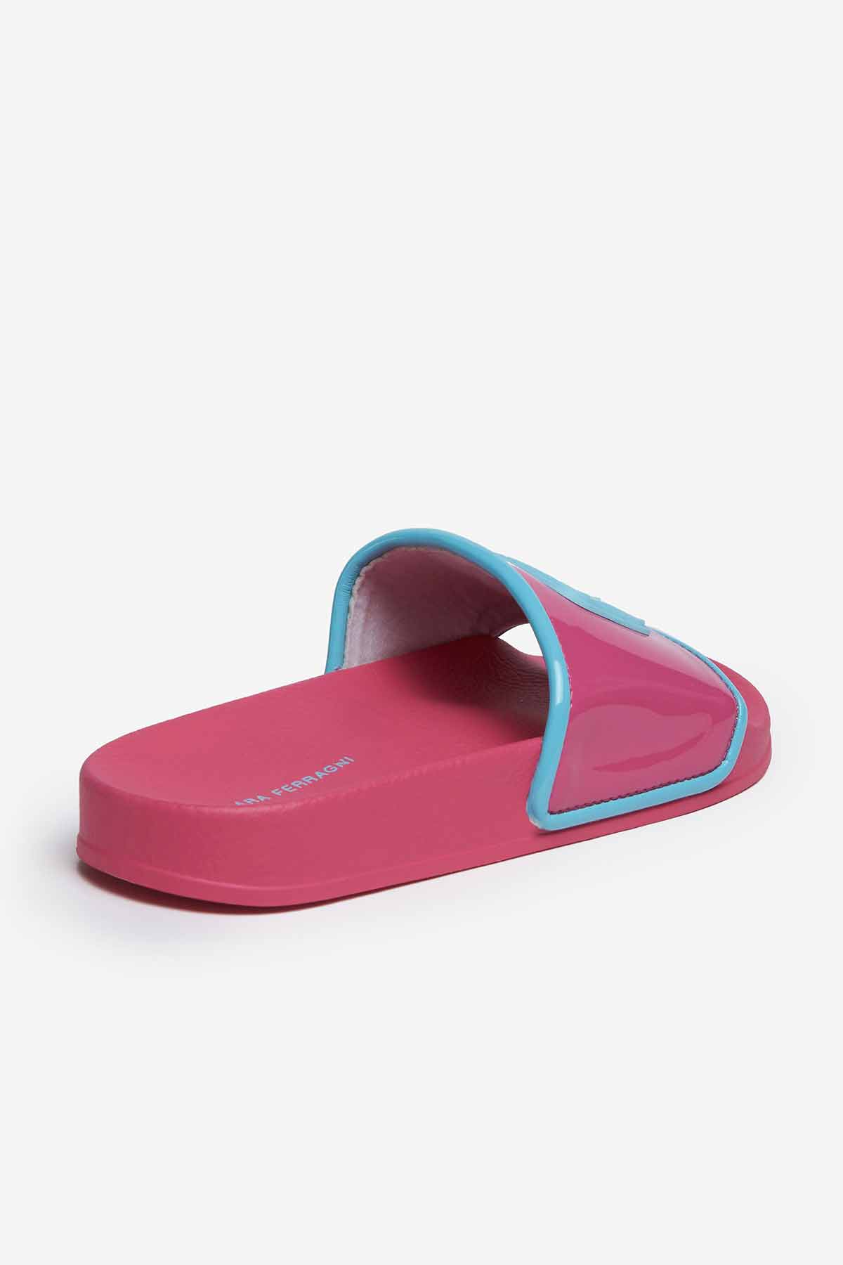 Chiara Ferragni Flirting Göz Logolu Terlik-Libas Trendy Fashion Store