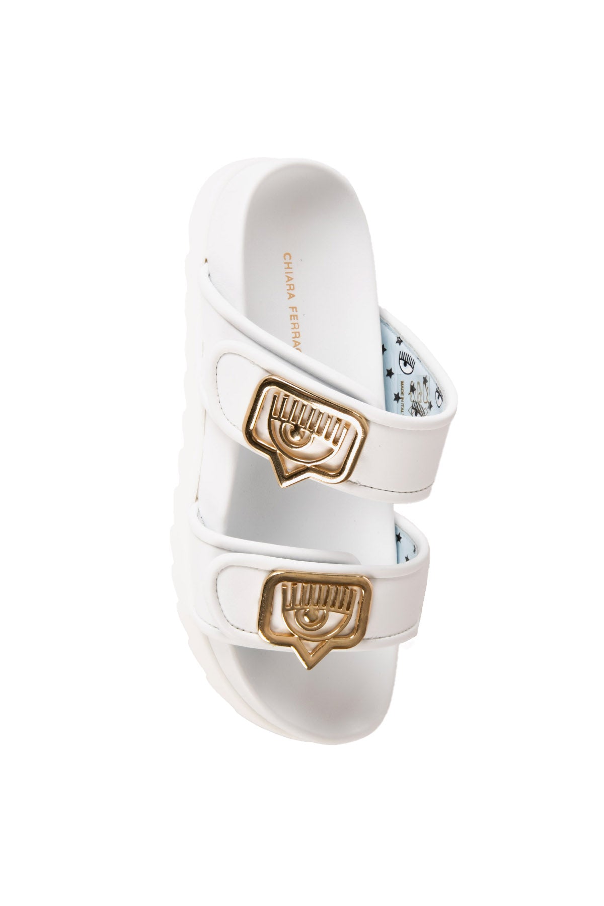 Chiara Ferragni Cırtcırt Bantlı Logolu Sandalet-Libas Trendy Fashion Store