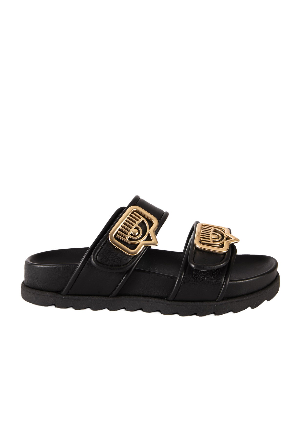 Chiara Ferragni Cırtcırt Bantlı Logolu Sandalet-Libas Trendy Fashion Store