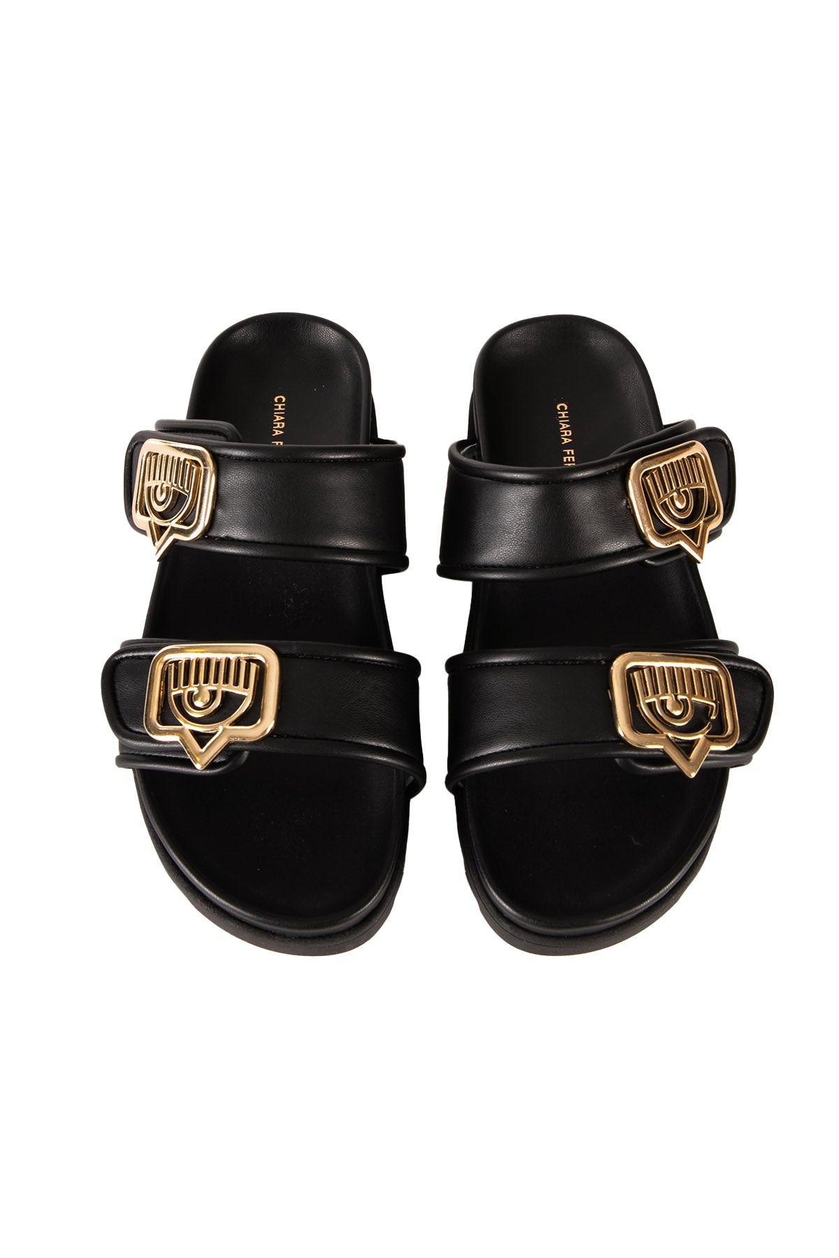 Chiara Ferragni Cırtcırt Bantlı Logolu Sandalet-Libas Trendy Fashion Store