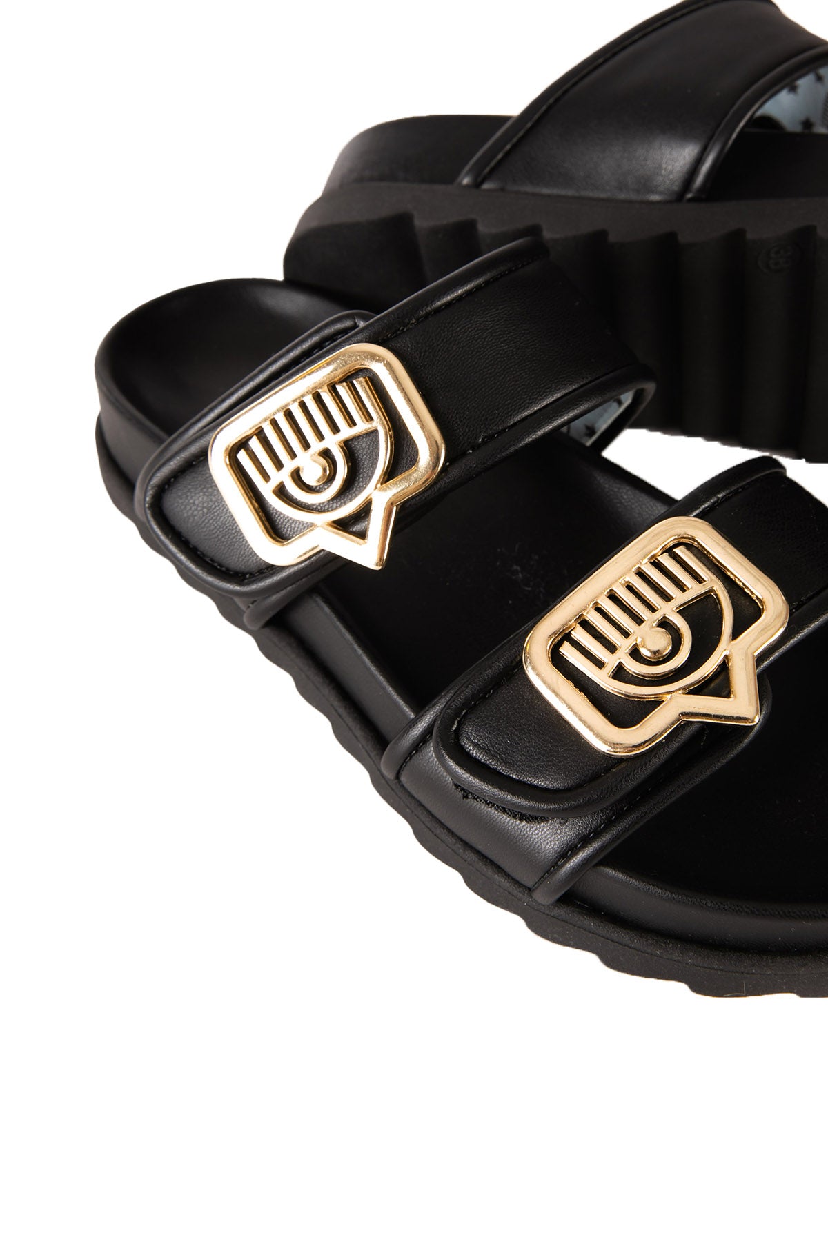 Chiara Ferragni Cırtcırt Bantlı Logolu Sandalet-Libas Trendy Fashion Store