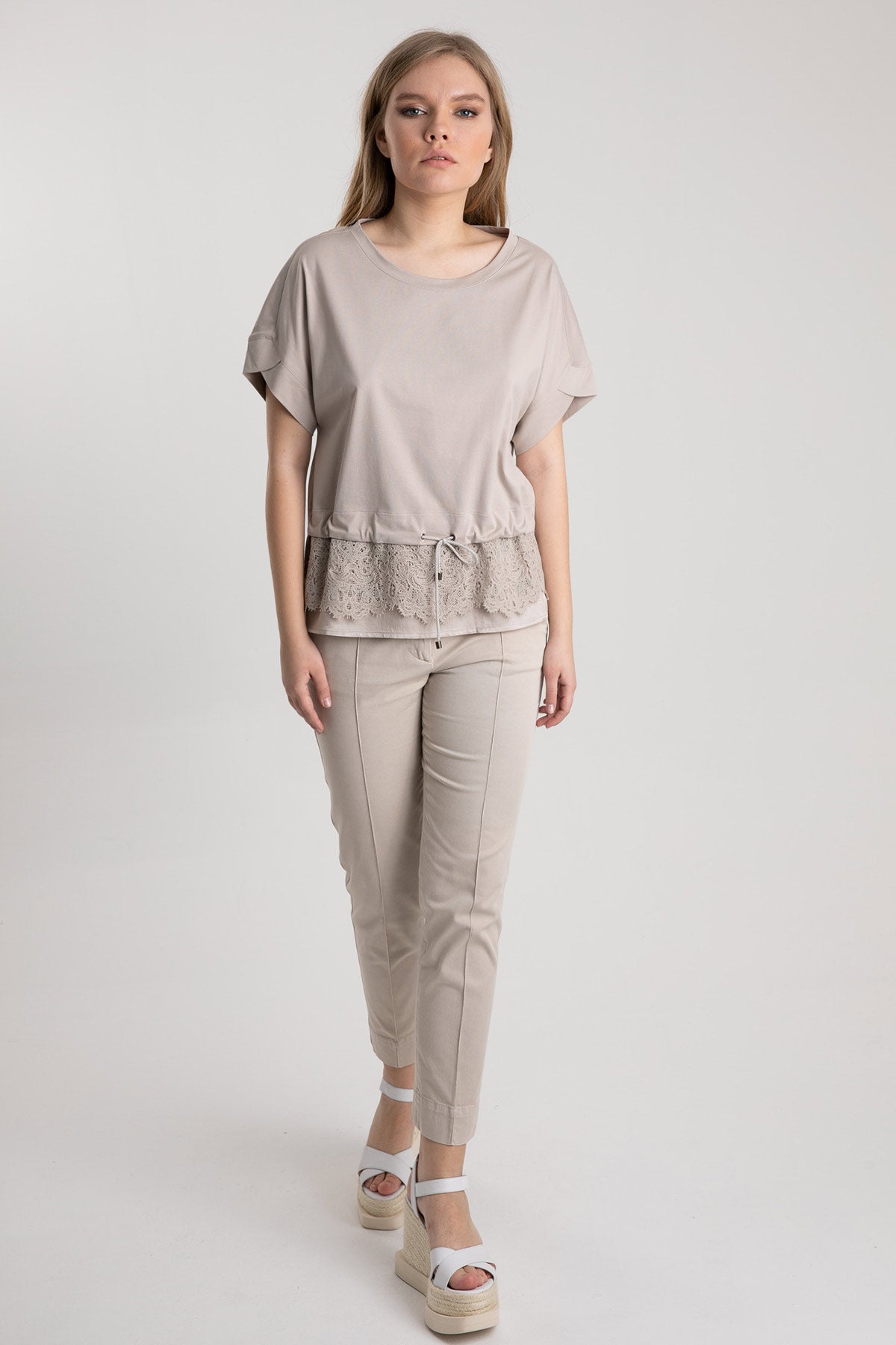 Tonet Slim Fit Kısa Paça Pantolon-Libas Trendy Fashion Store