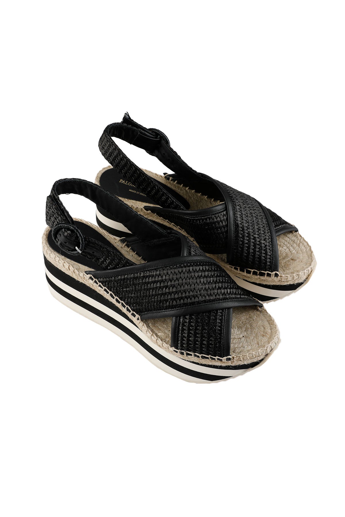 Paloma Barcelo Çapraz Bantlı Dolgu Topuk Sandalet-Libas Trendy Fashion Store