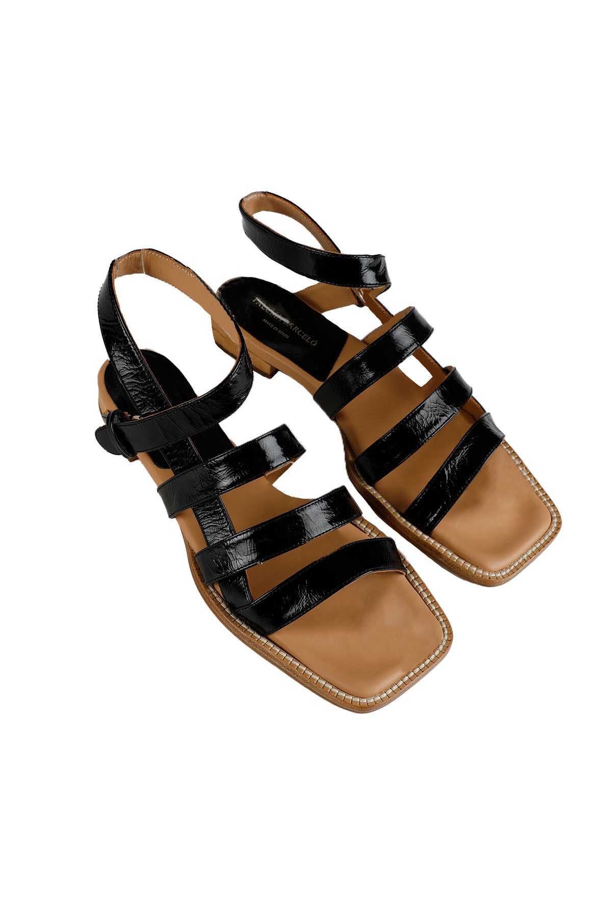 Paloma Barcelo Deri Gladyatör Sandalet-Libas Trendy Fashion Store