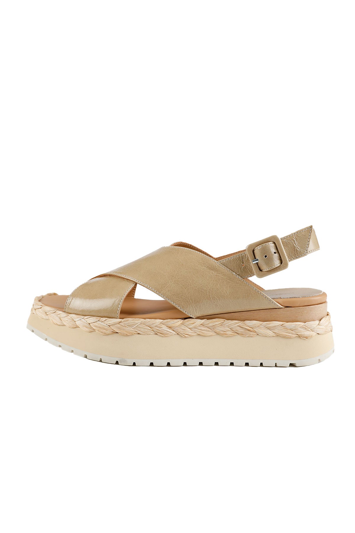 Paloma Barcelo Çapraz Bantlı Deri Sandalet-Libas Trendy Fashion Store