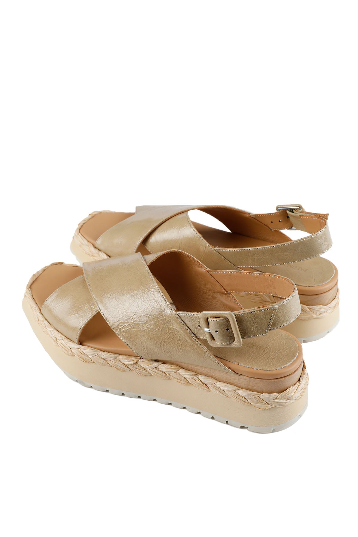 Paloma Barcelo Çapraz Bantlı Deri Sandalet-Libas Trendy Fashion Store
