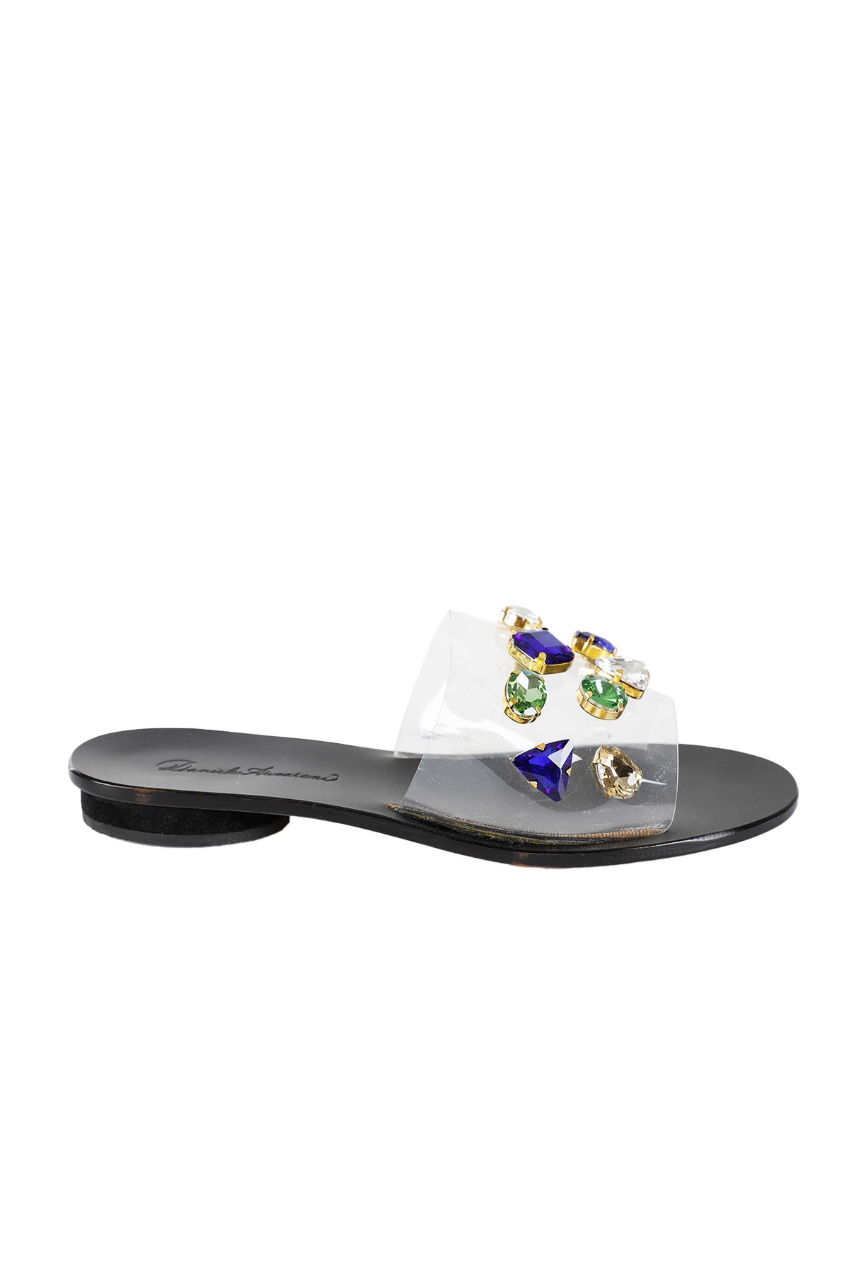 Daniele Ancarani Taş Aksesuar Detaylı Terlik-Libas Trendy Fashion Store