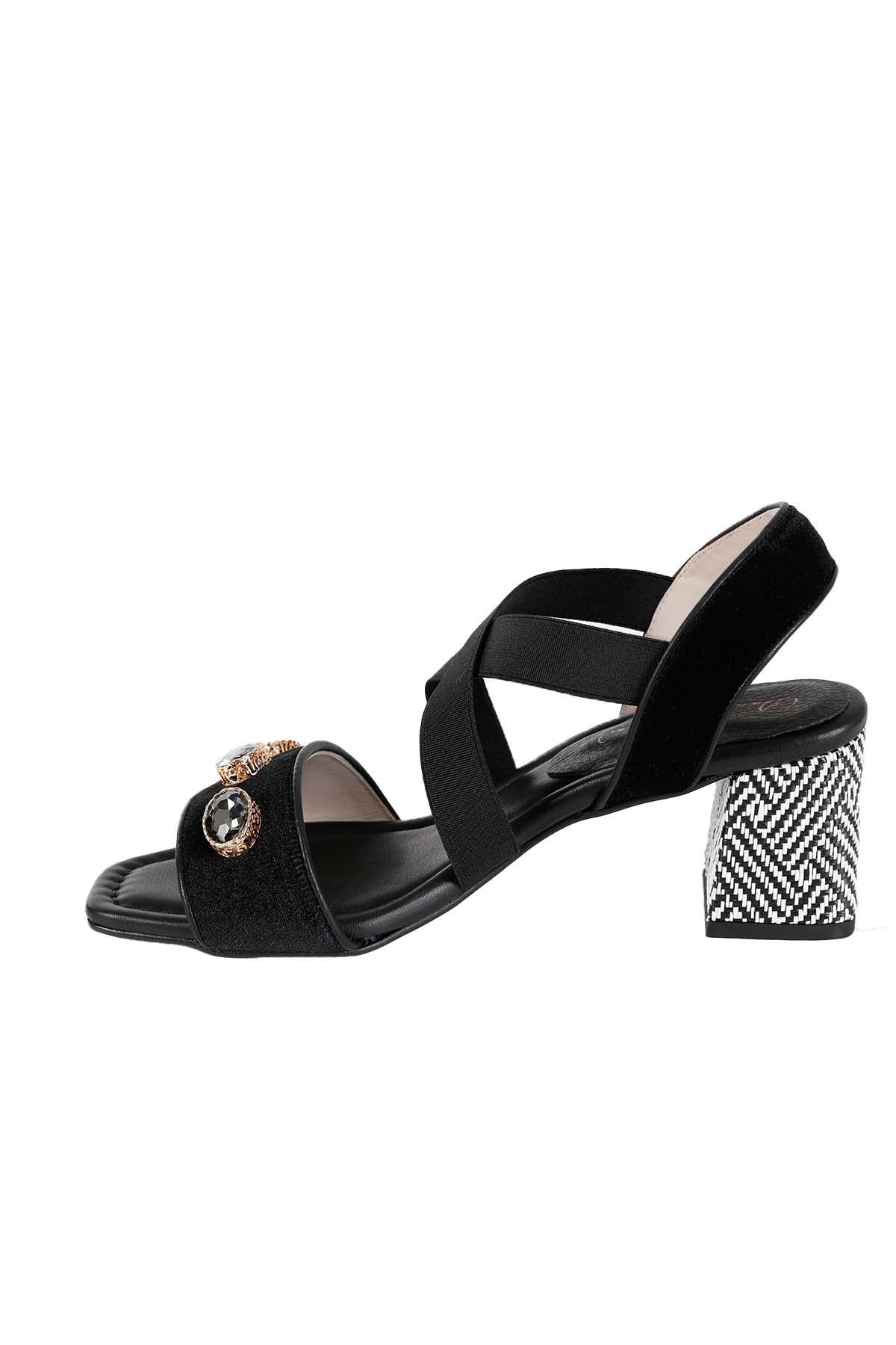 Daniele Ancarani Küt Burun Topuklu Sandalet-Libas Trendy Fashion Store