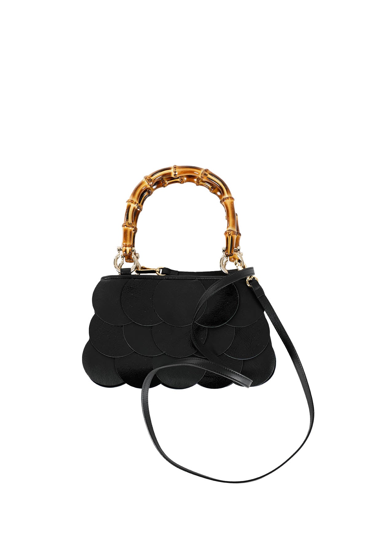 Daniele Ancarani Bambu Saplı Çanta-Libas Trendy Fashion Store