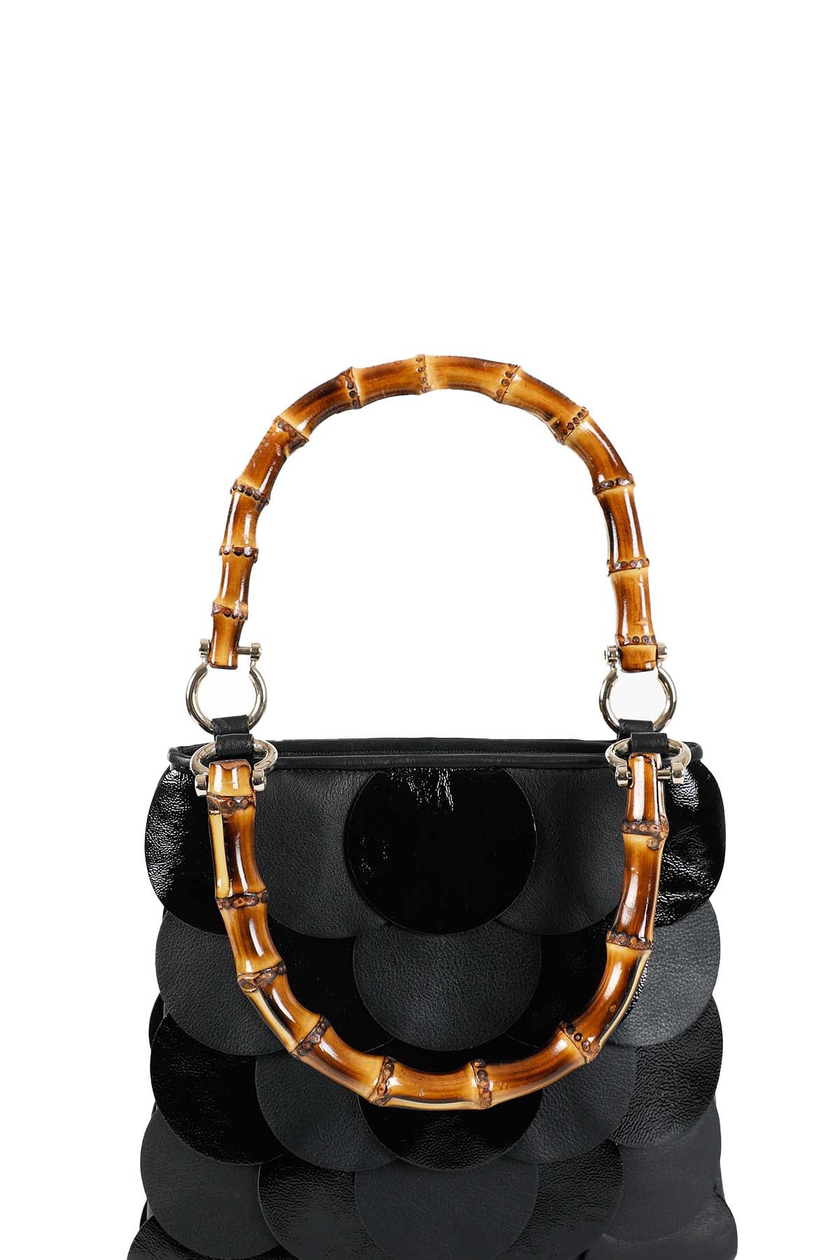 Daniele Ancarani Bambu Saplı Çanta-Libas Trendy Fashion Store