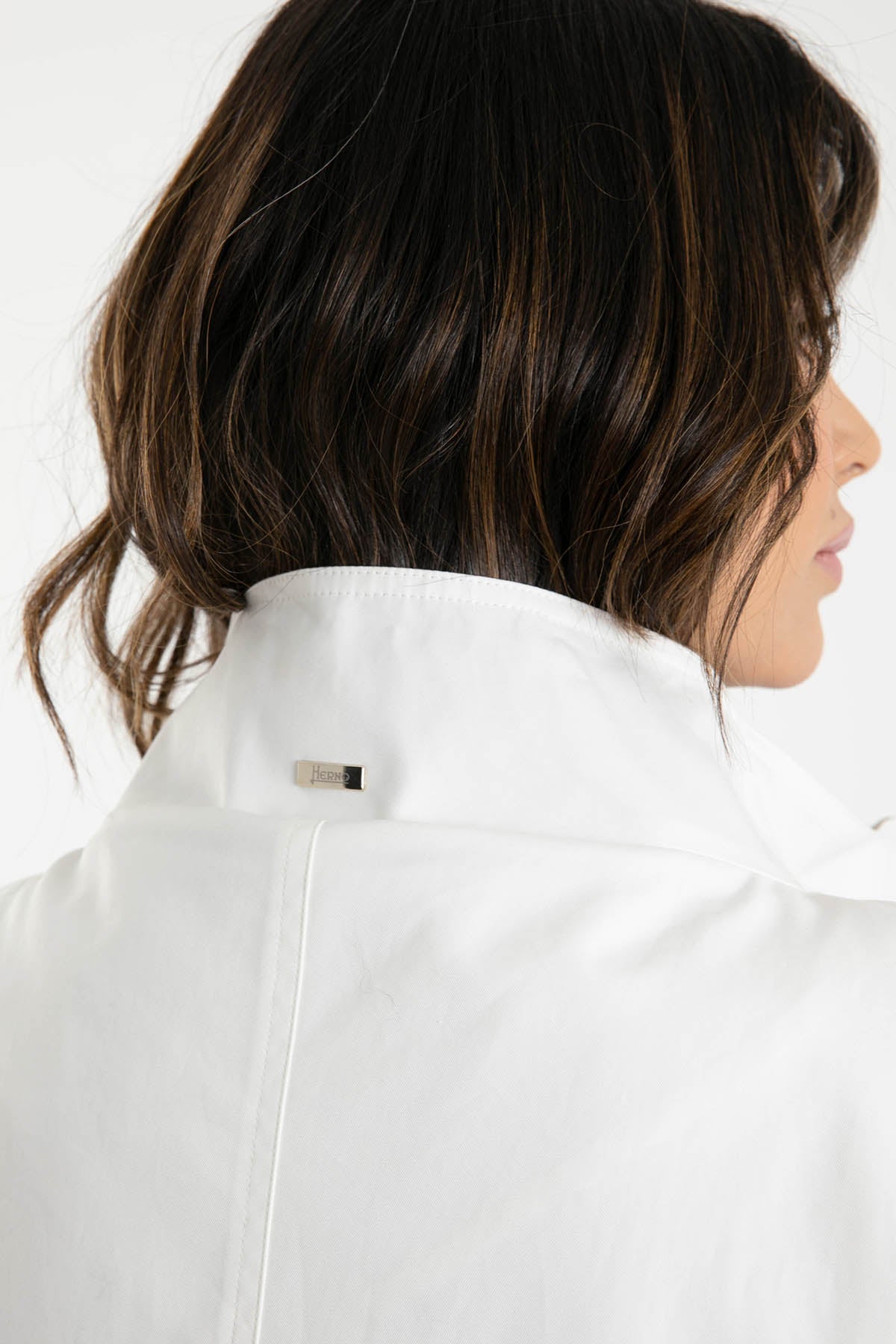 Herno Rain Collection Dik Yaka Monogram Detaylı Mont-Libas Trendy Fashion Store