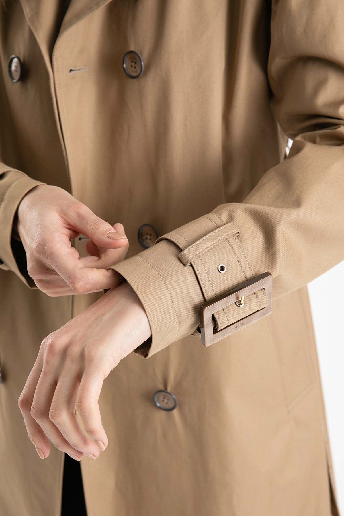 Herno Kruvaze Trençkot-Libas Trendy Fashion Store