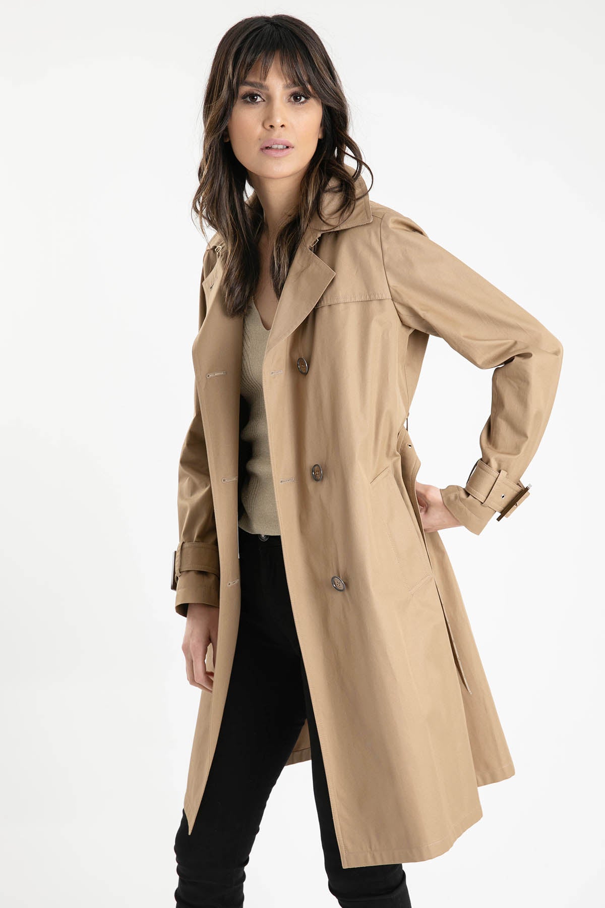 Herno Kruvaze Trençkot-Libas Trendy Fashion Store