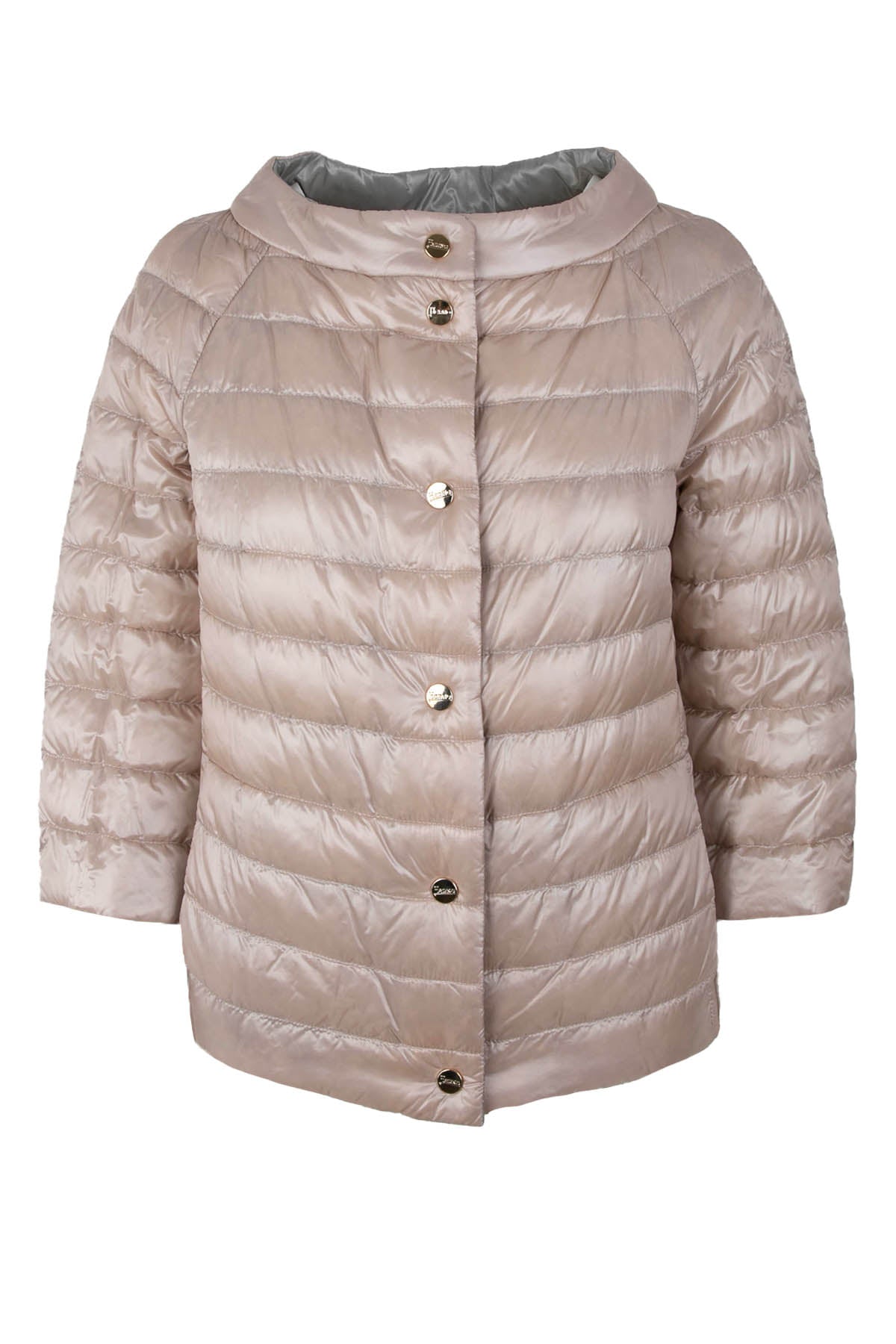 Herno Çift Taraflı Kayık Yaka Puffer Mont-Libas Trendy Fashion Store