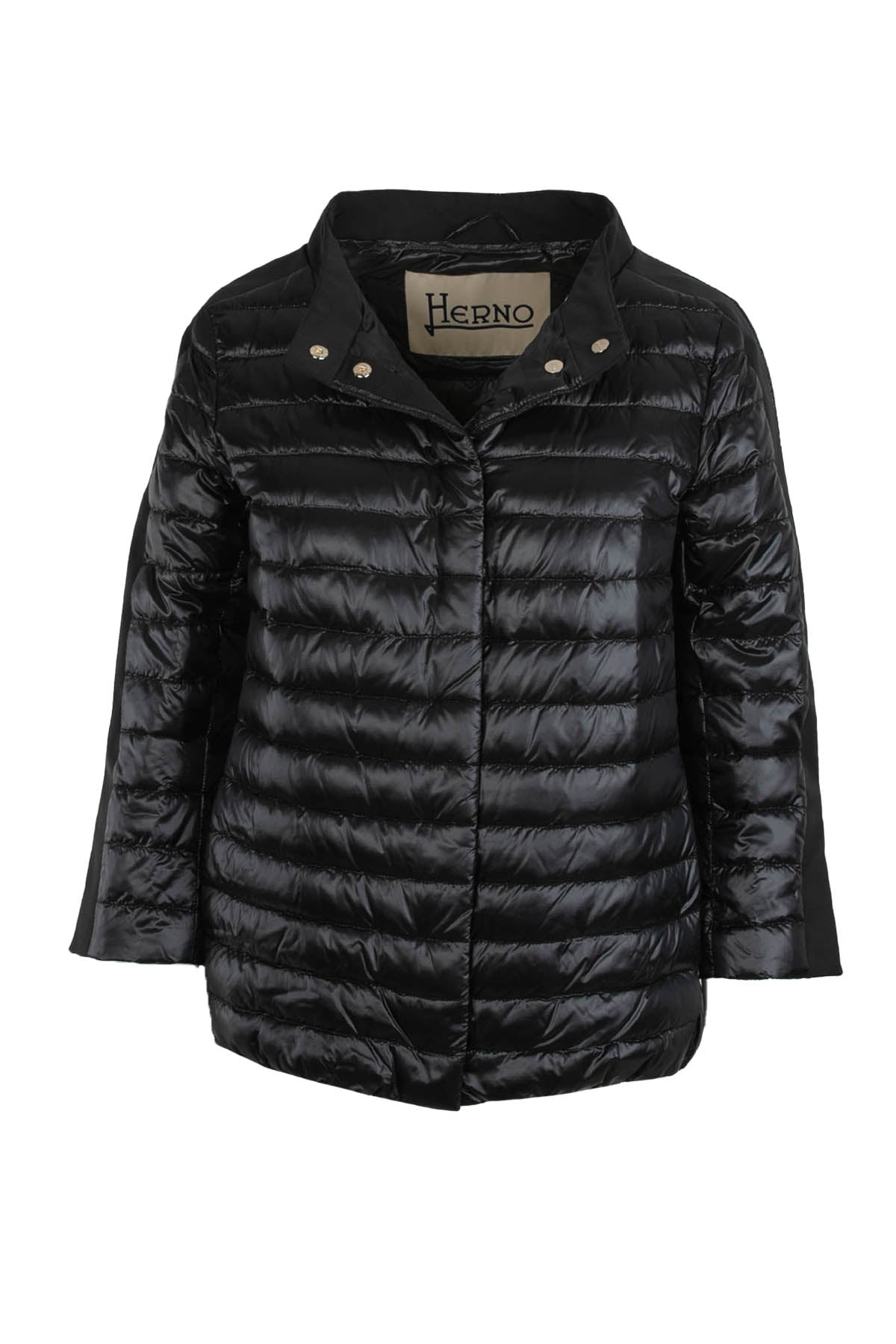 Herno Dik Yakalı İnce Puffer Mont-Libas Trendy Fashion Store