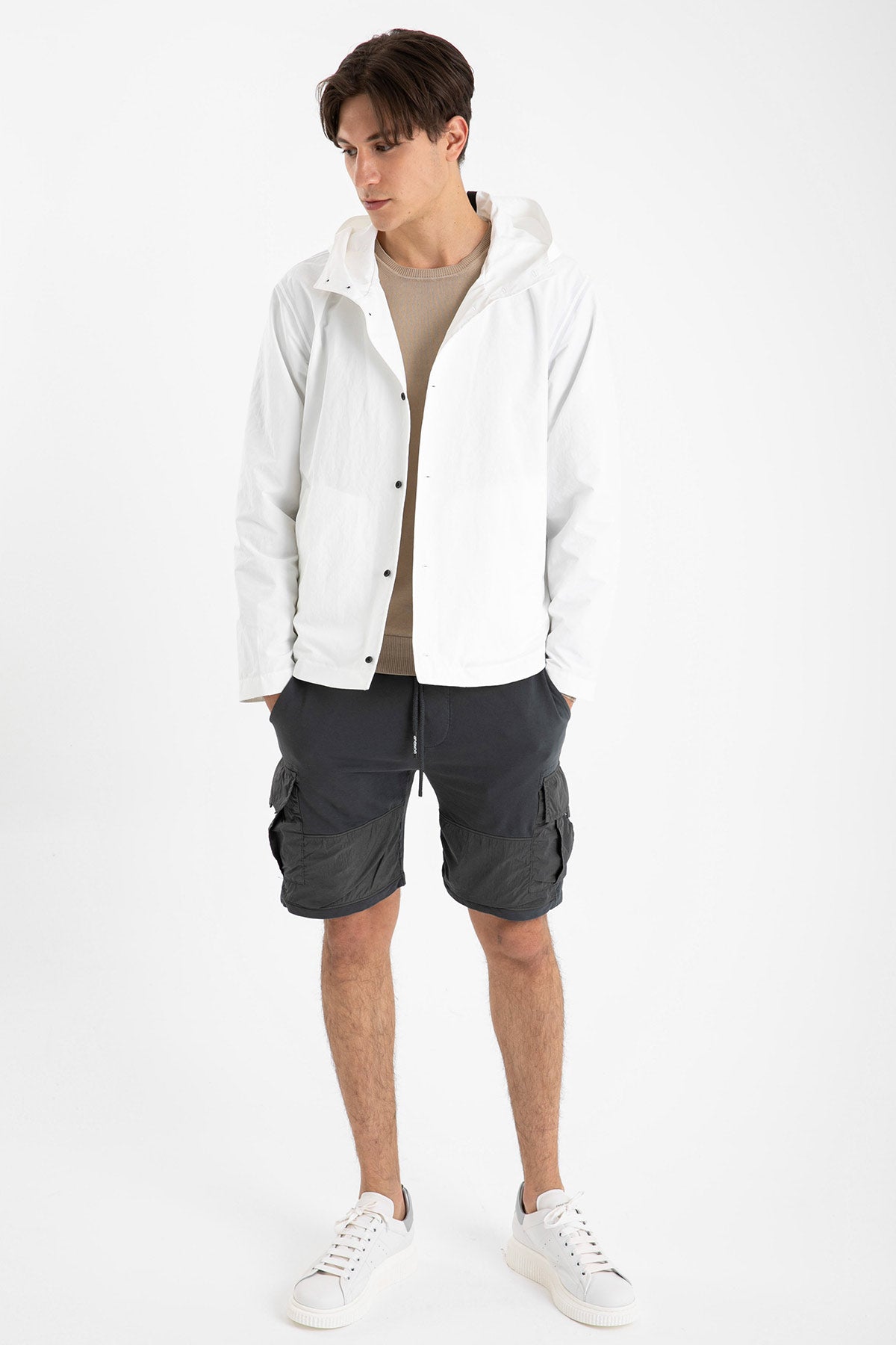 Herno Düğmeli Rüzgarlık Ceket-Libas Trendy Fashion Store