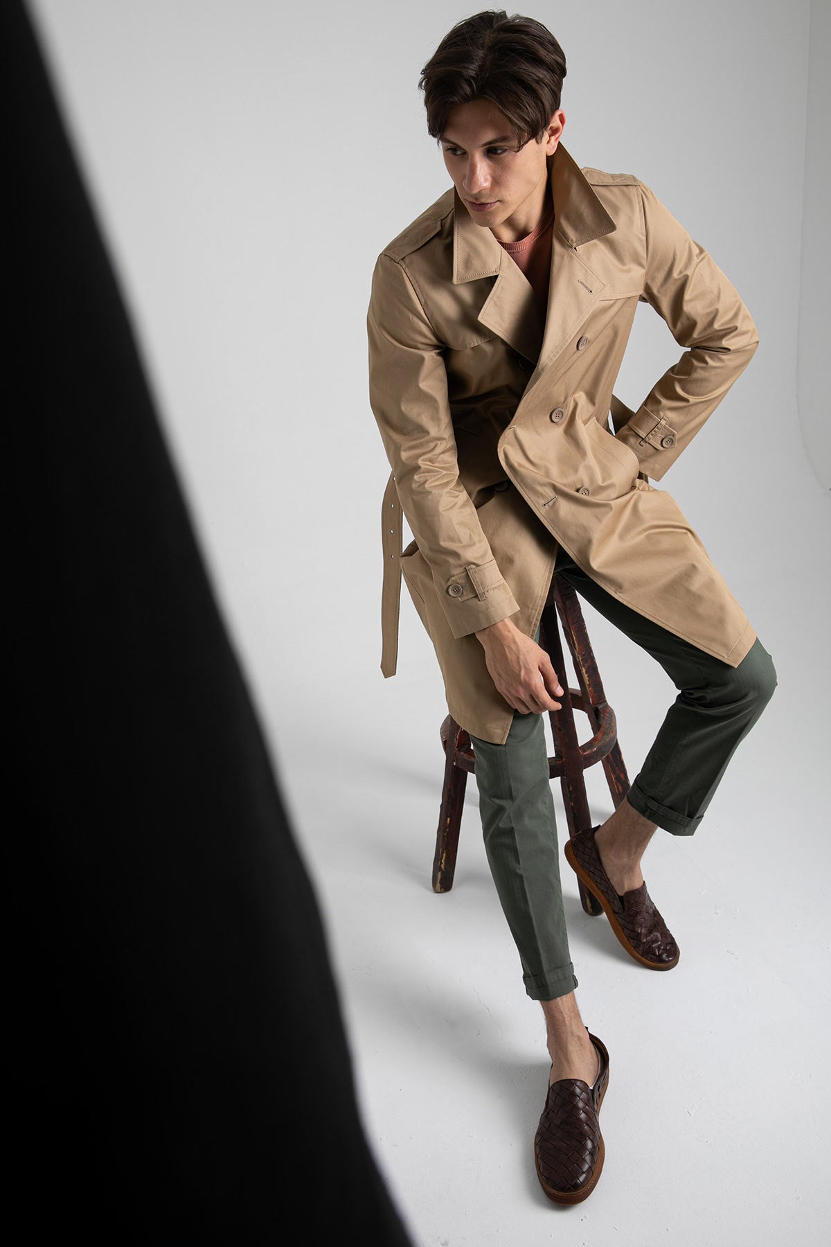 Herno Kruvaze Trençkot-Libas Trendy Fashion Store