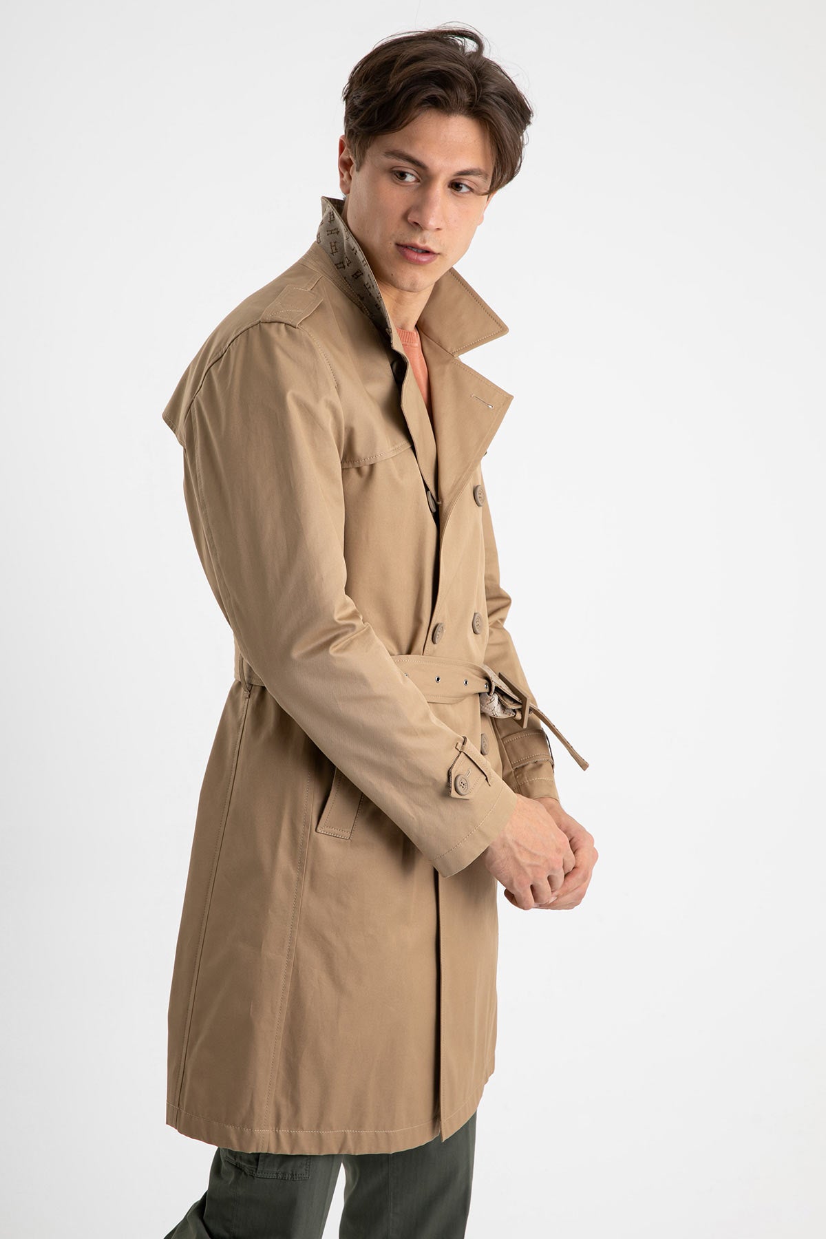 Herno Kruvaze Trençkot-Libas Trendy Fashion Store