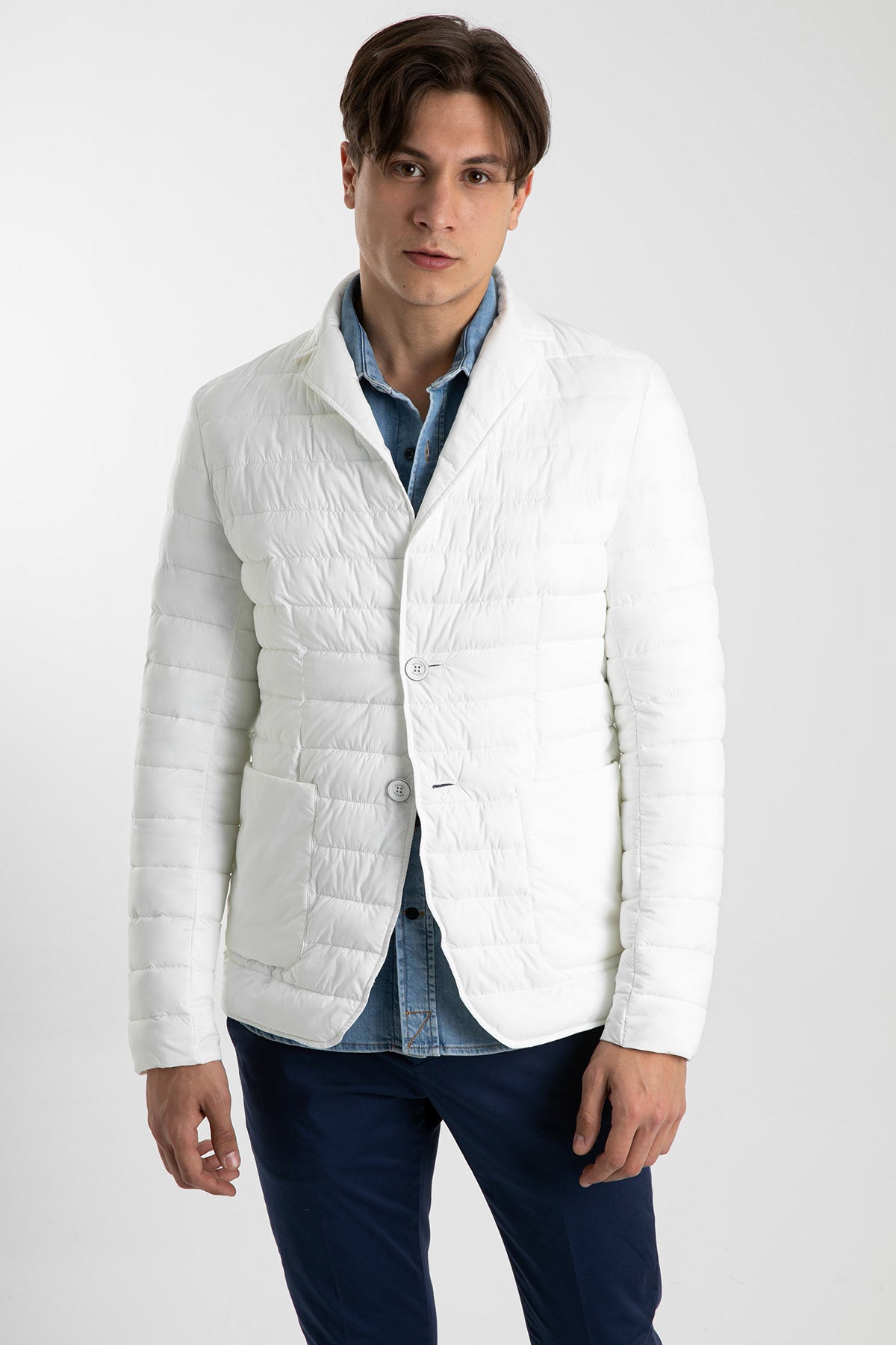 Herno Düğmeli Ceket Mont-Libas Trendy Fashion Store