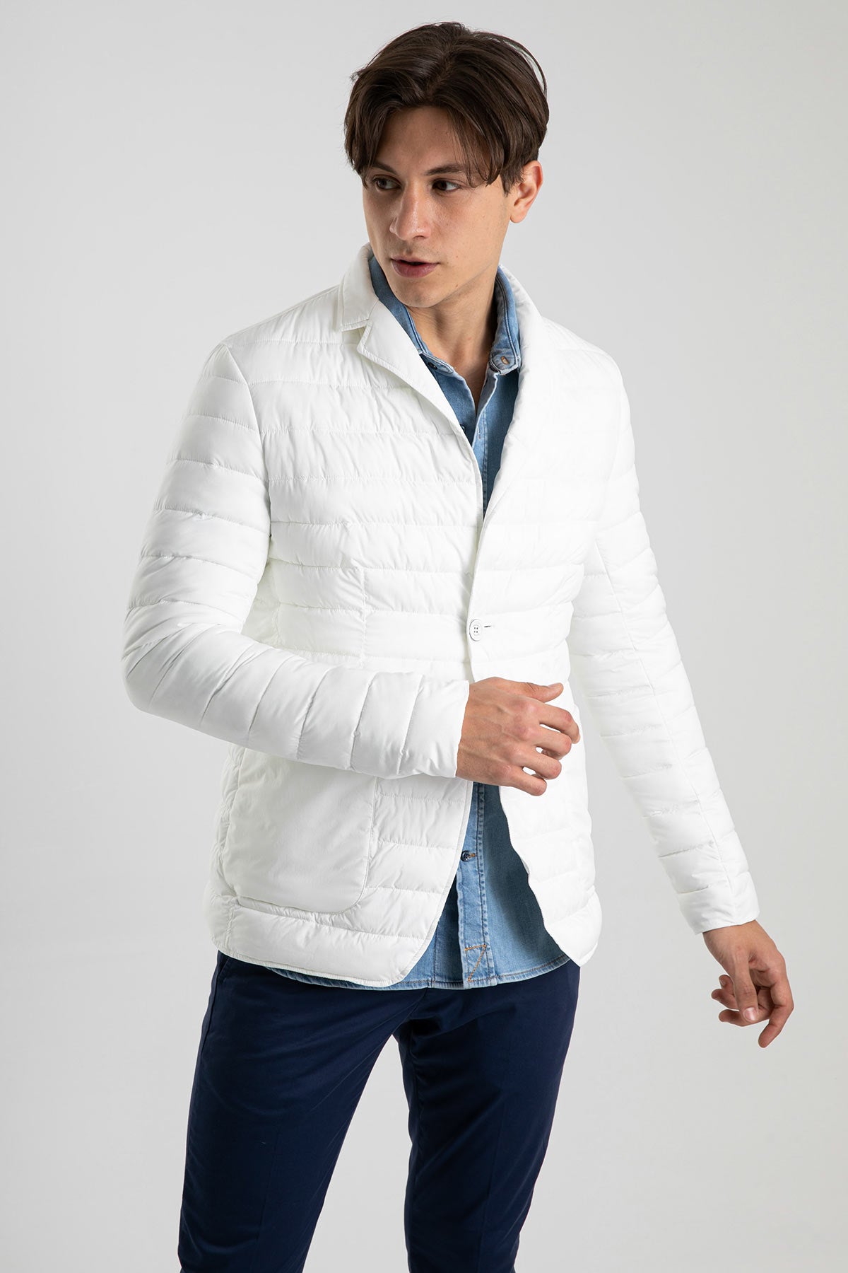 Herno Düğmeli Ceket Mont-Libas Trendy Fashion Store