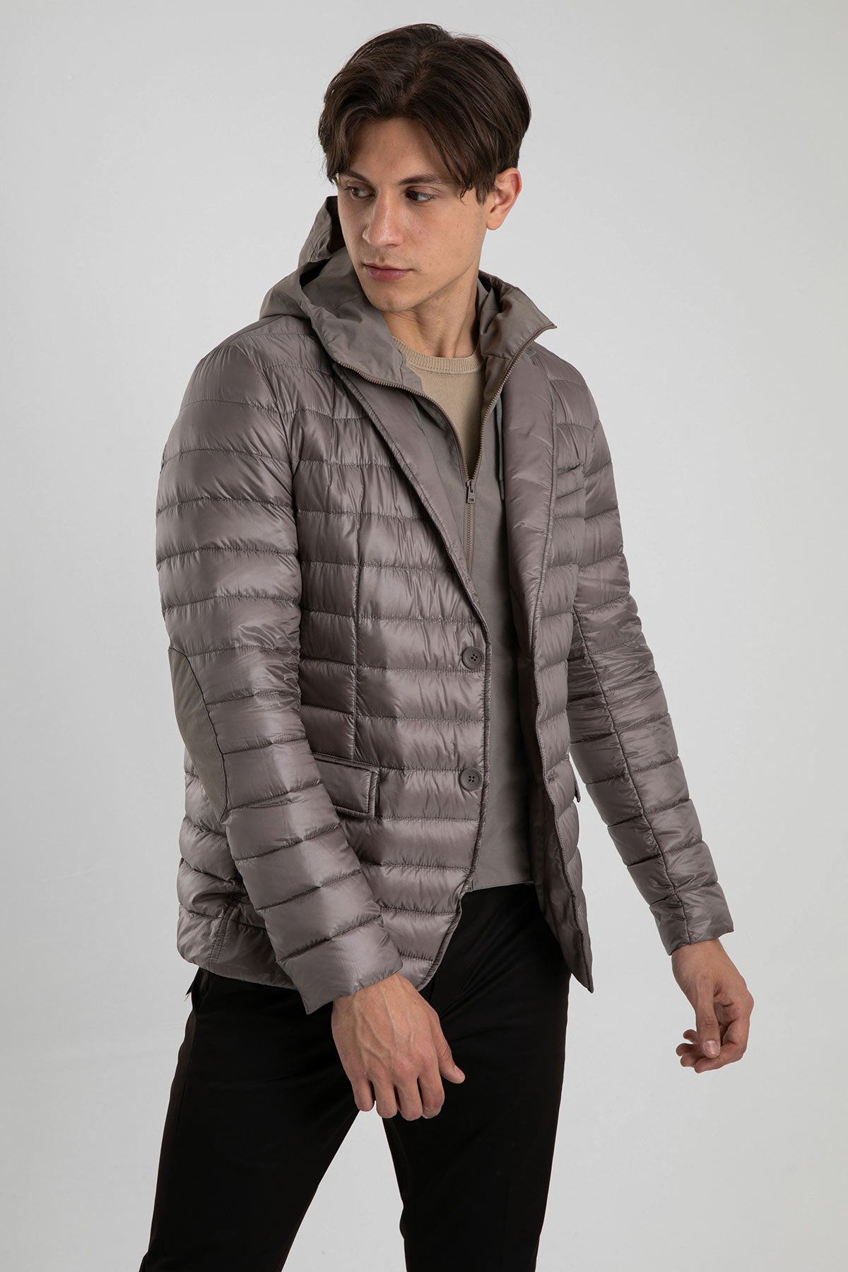 Herno Çıkarılabilir Kapüşonlu İç Yelekli Mont Ceket-Libas Trendy Fashion Store