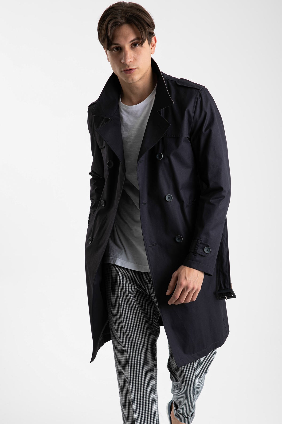 Herno Kruvaze Trençkot-Libas Trendy Fashion Store