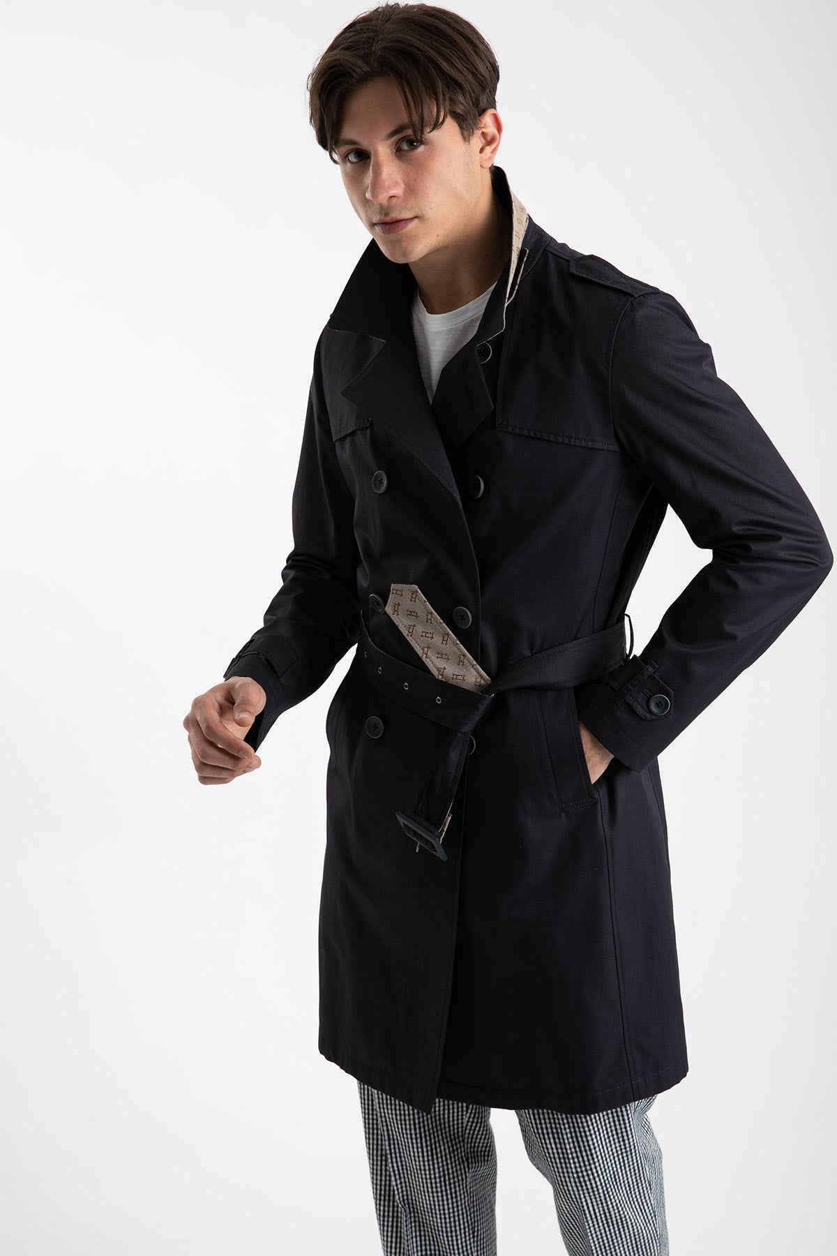 Herno Kruvaze Trençkot-Libas Trendy Fashion Store